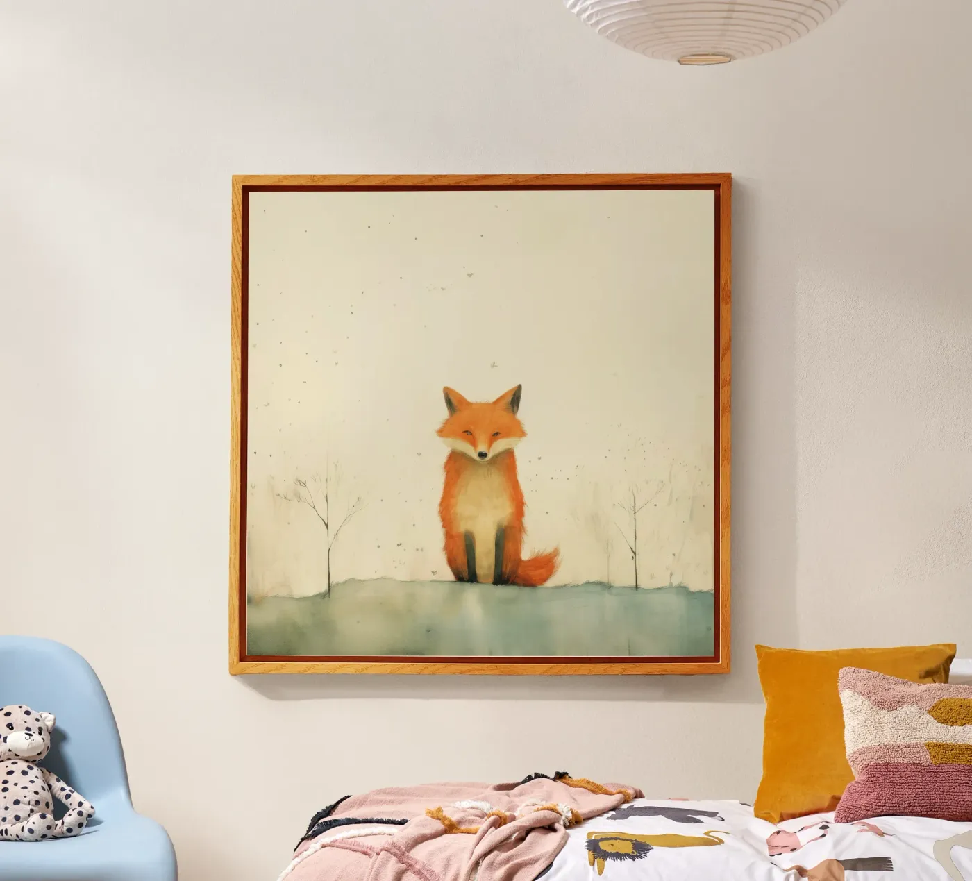 Minimo Fox plexiglass da Minimal Animal Art