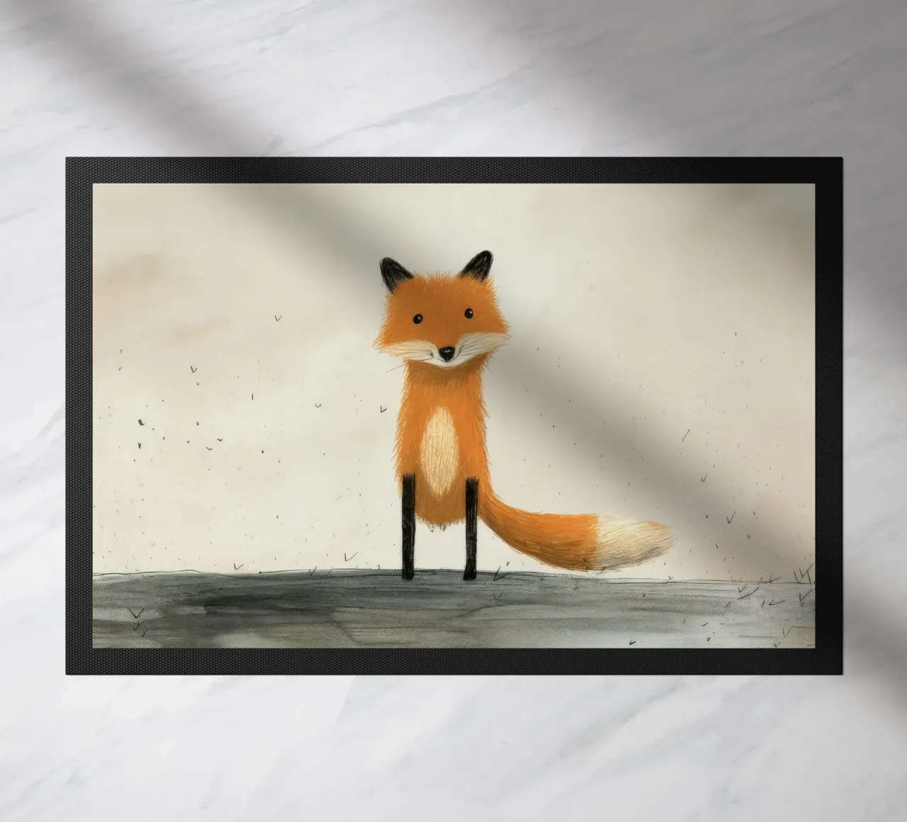 Minimo Fox zerbino da Minimal Animal Art