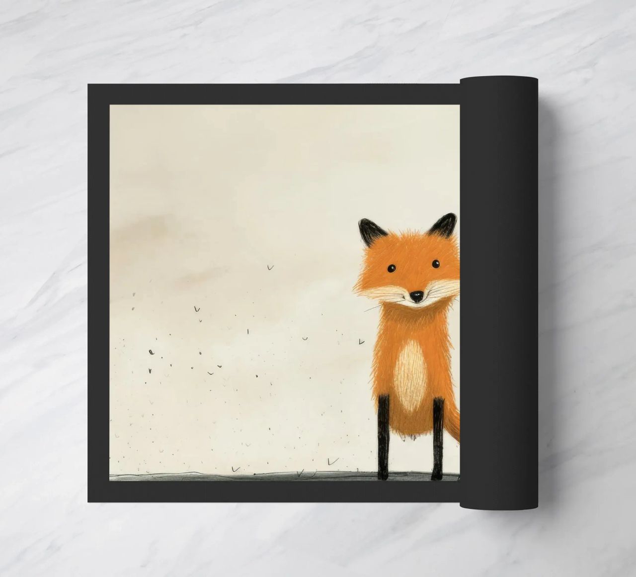 Volpe minima 1 zerbino da Minimal Animal Art