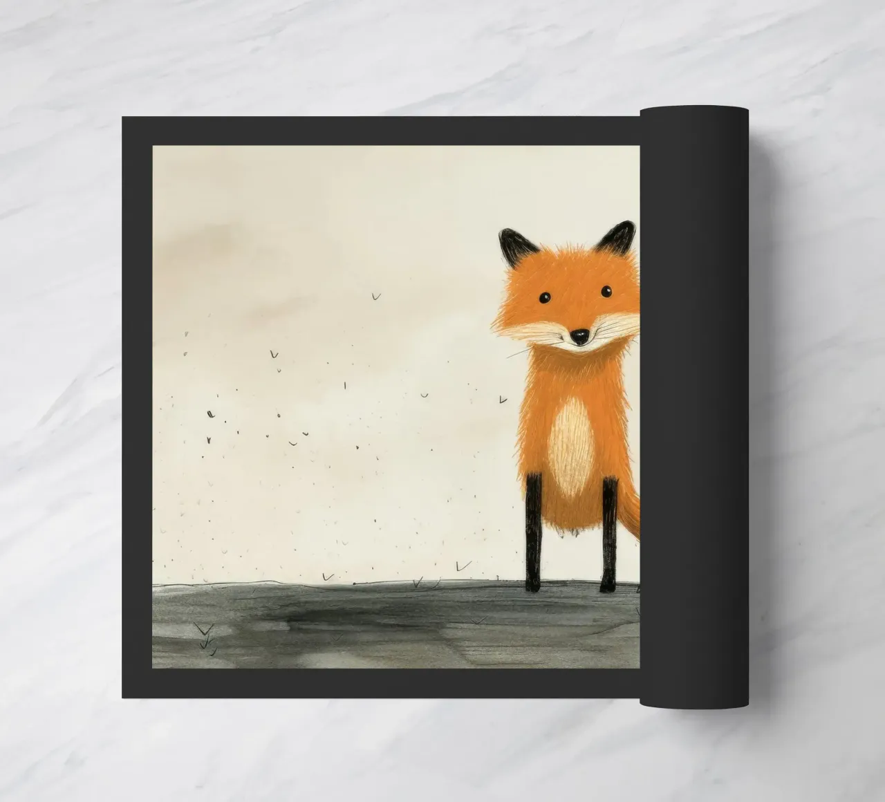 Minimo Fox zerbino da Minimal Animal Art