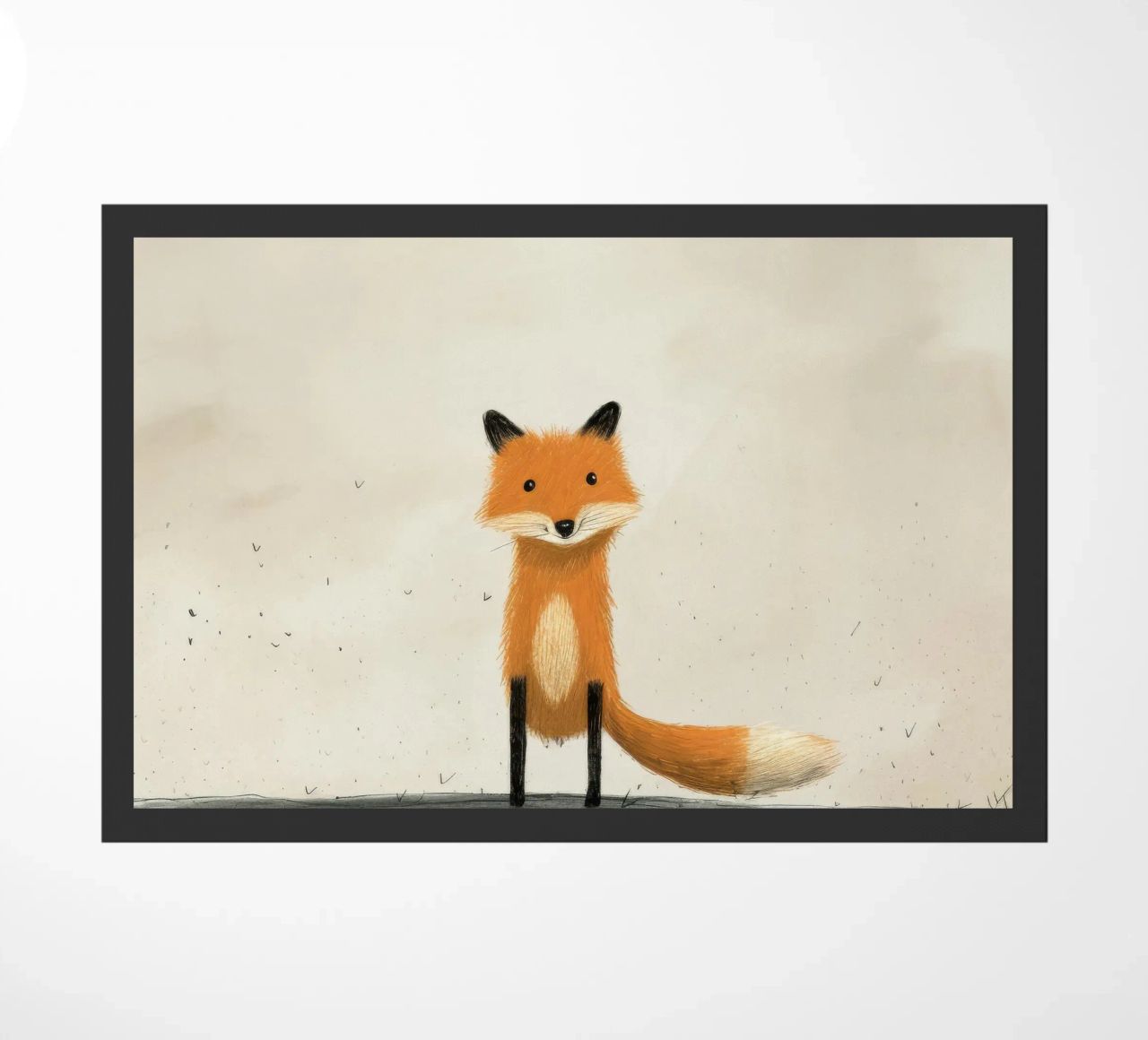 Volpe minima 1 zerbino da Minimal Animal Art