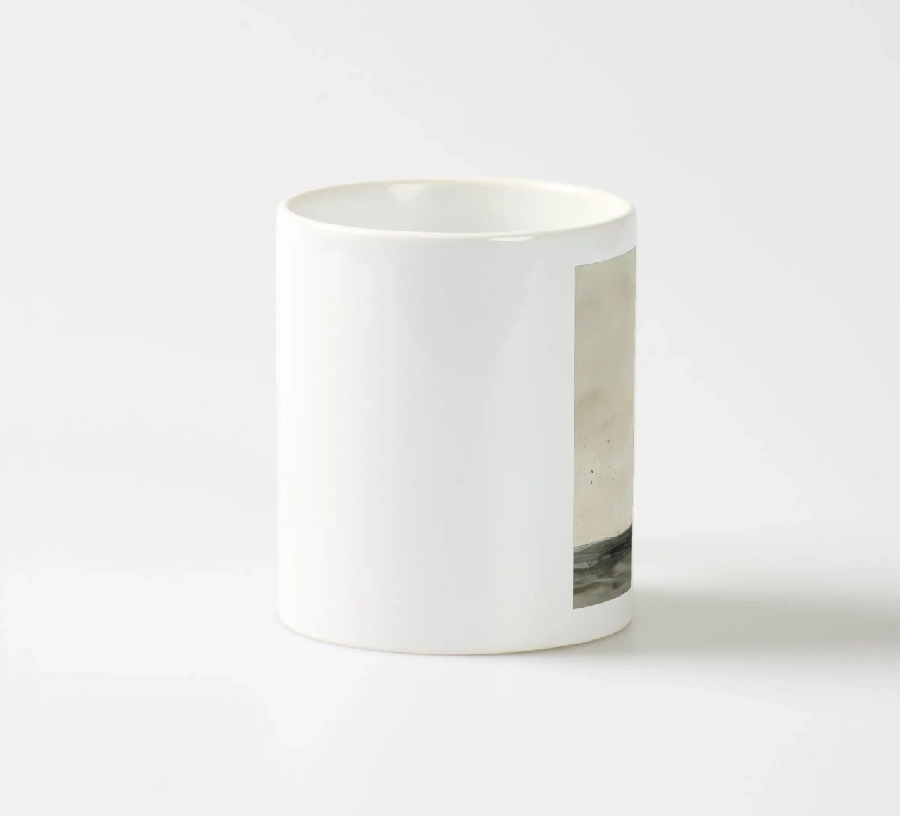 Volpe minima 1 tazza in ceramica da Minimal Animal Art