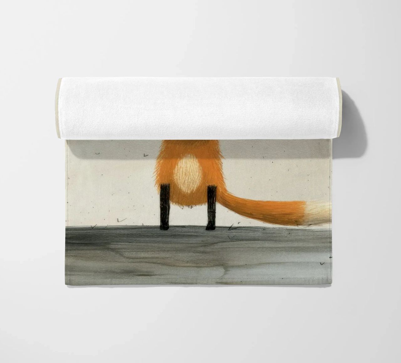 Volpe minima 1 telo mare da Minimal Animal Art