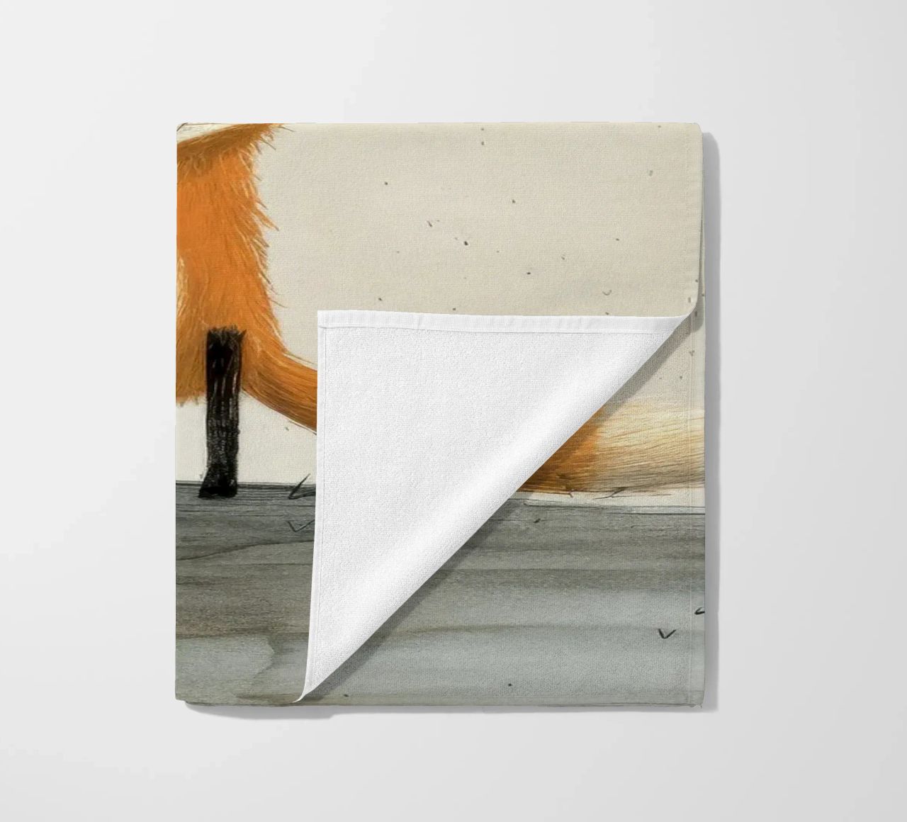 Volpe minima 1 telo mare da Minimal Animal Art