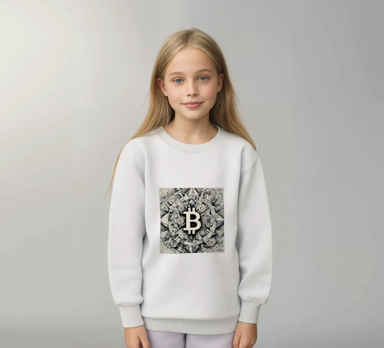 Bitcoin_what else? Kinder Sweatshirt von Crypto_Jungle