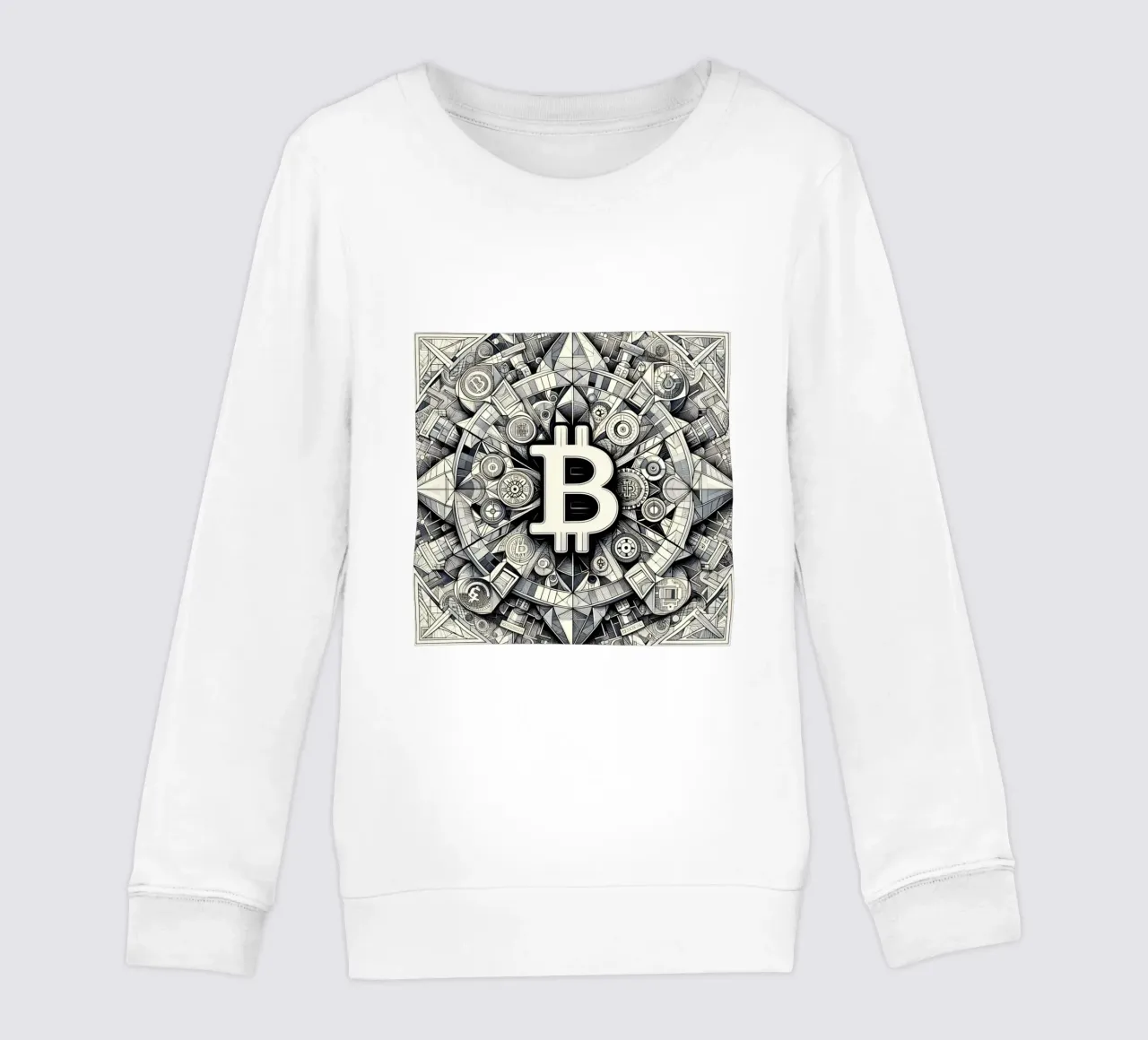 Bitcoin_what else? Kinder Sweatshirt von Crypto_Jungle