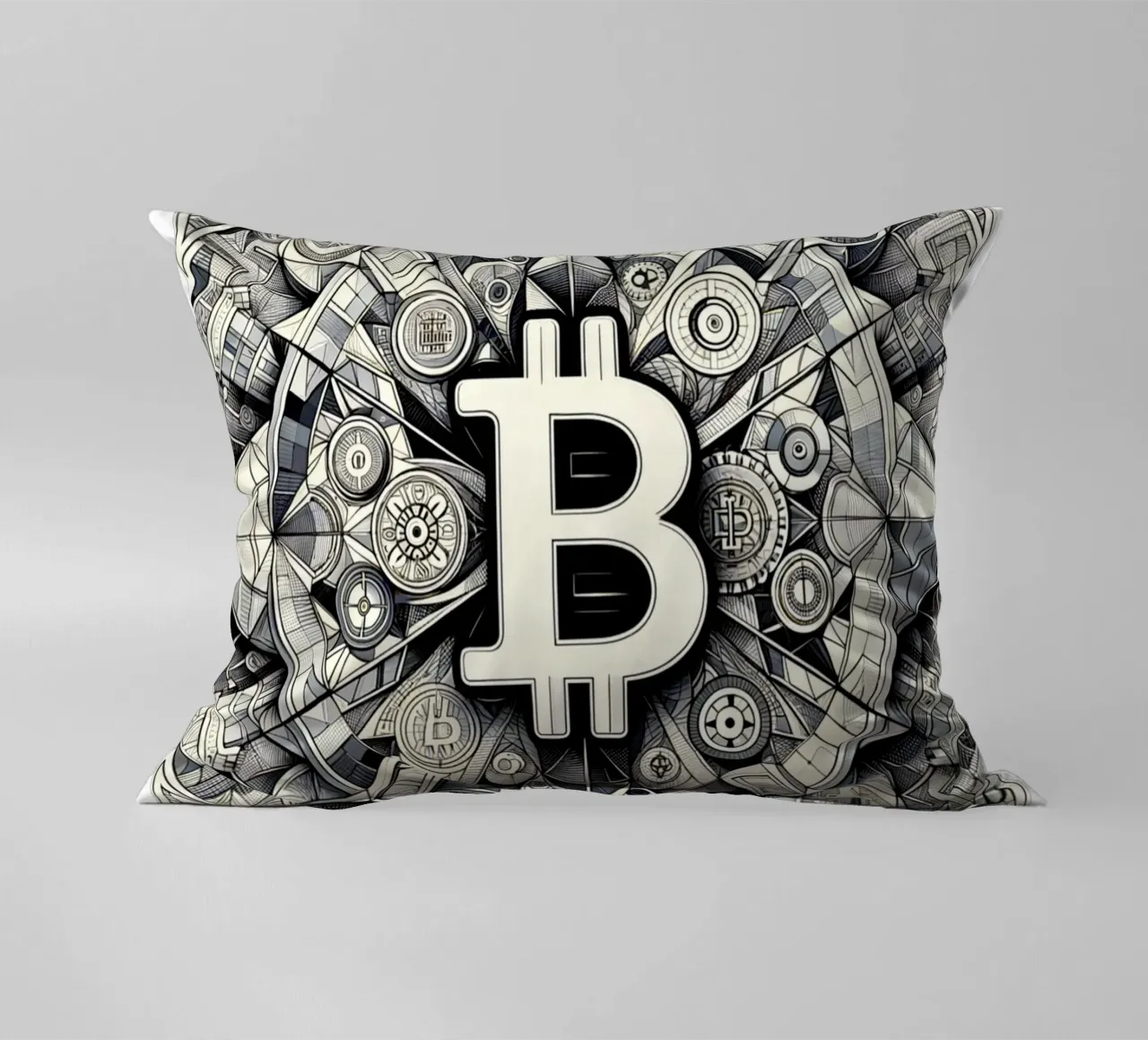 Bitcoin_what else? Kissen von Crypto_Jungle