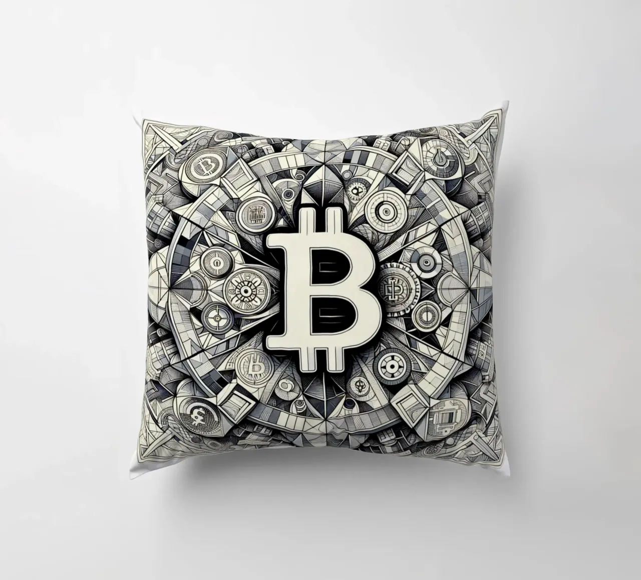 Bitcoin_what else? Kissen von Crypto_Jungle