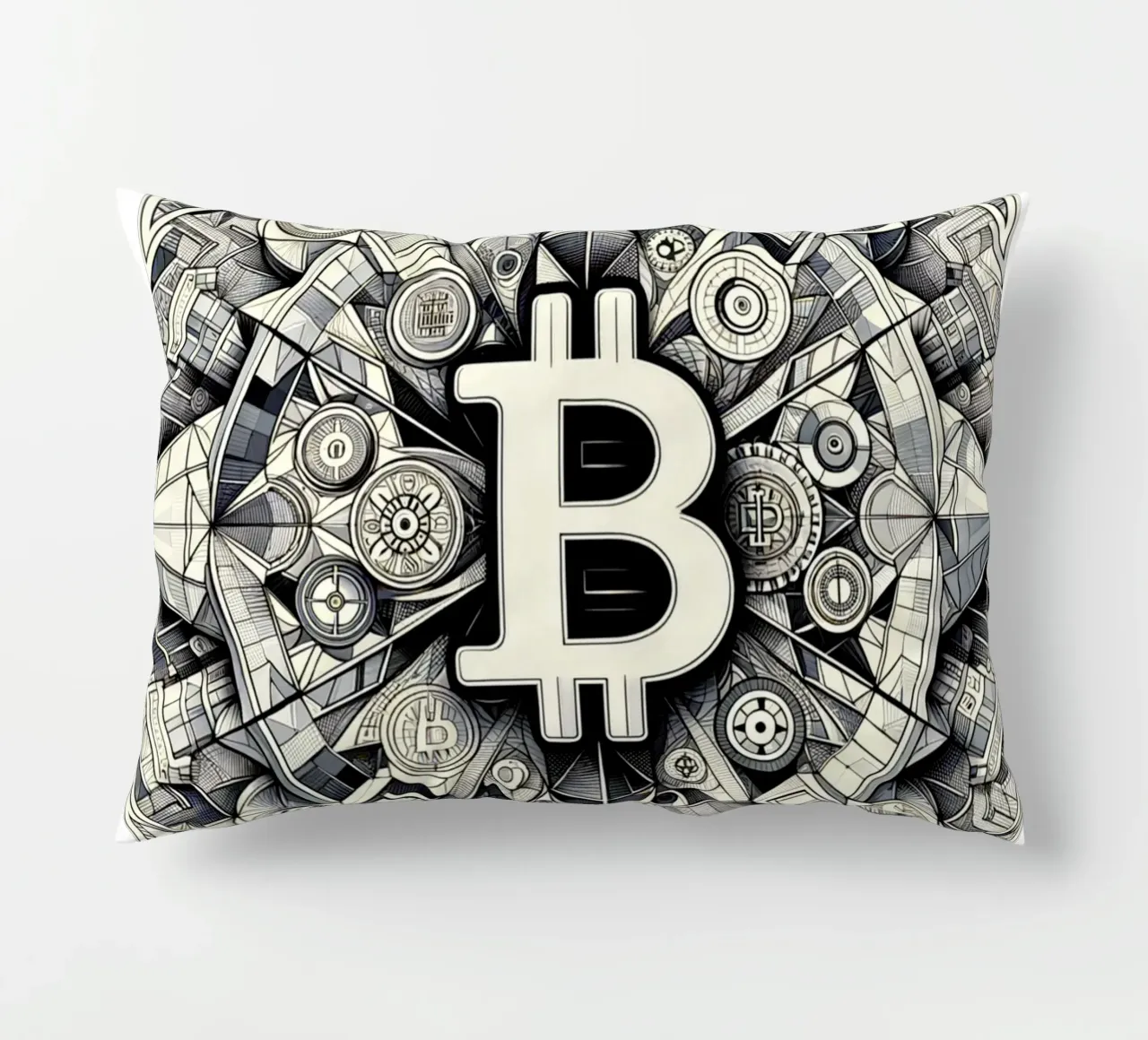 Bitcoin_what else? Kissen von Crypto_Jungle