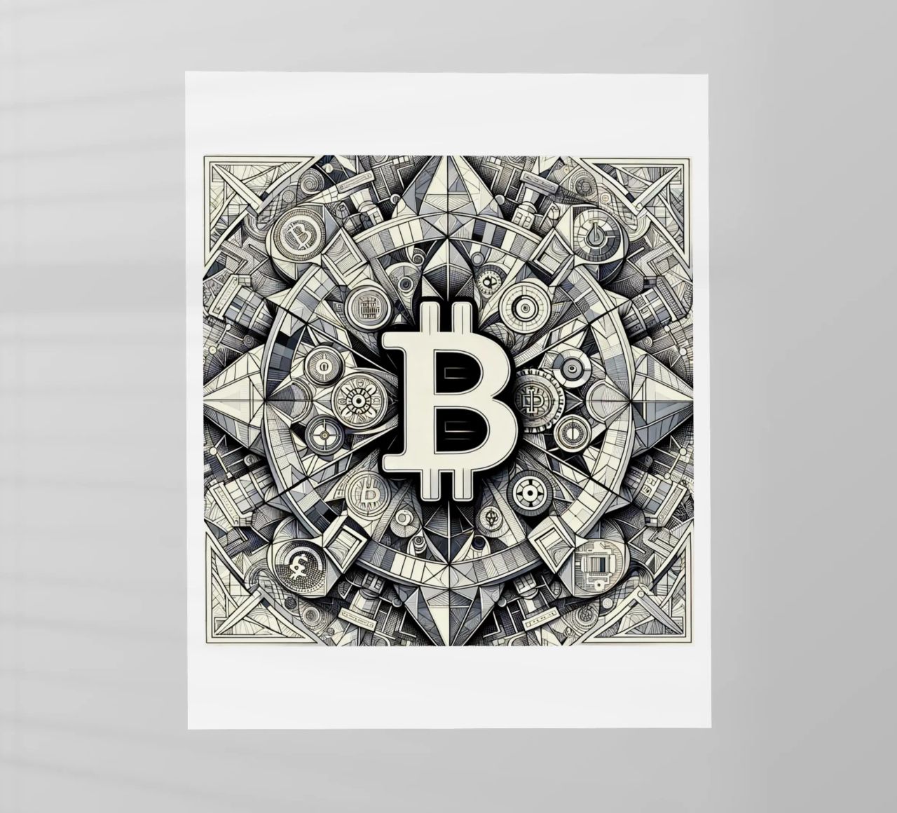 Bitcoin_what else? pellicola backlit da Crypto_Jungle