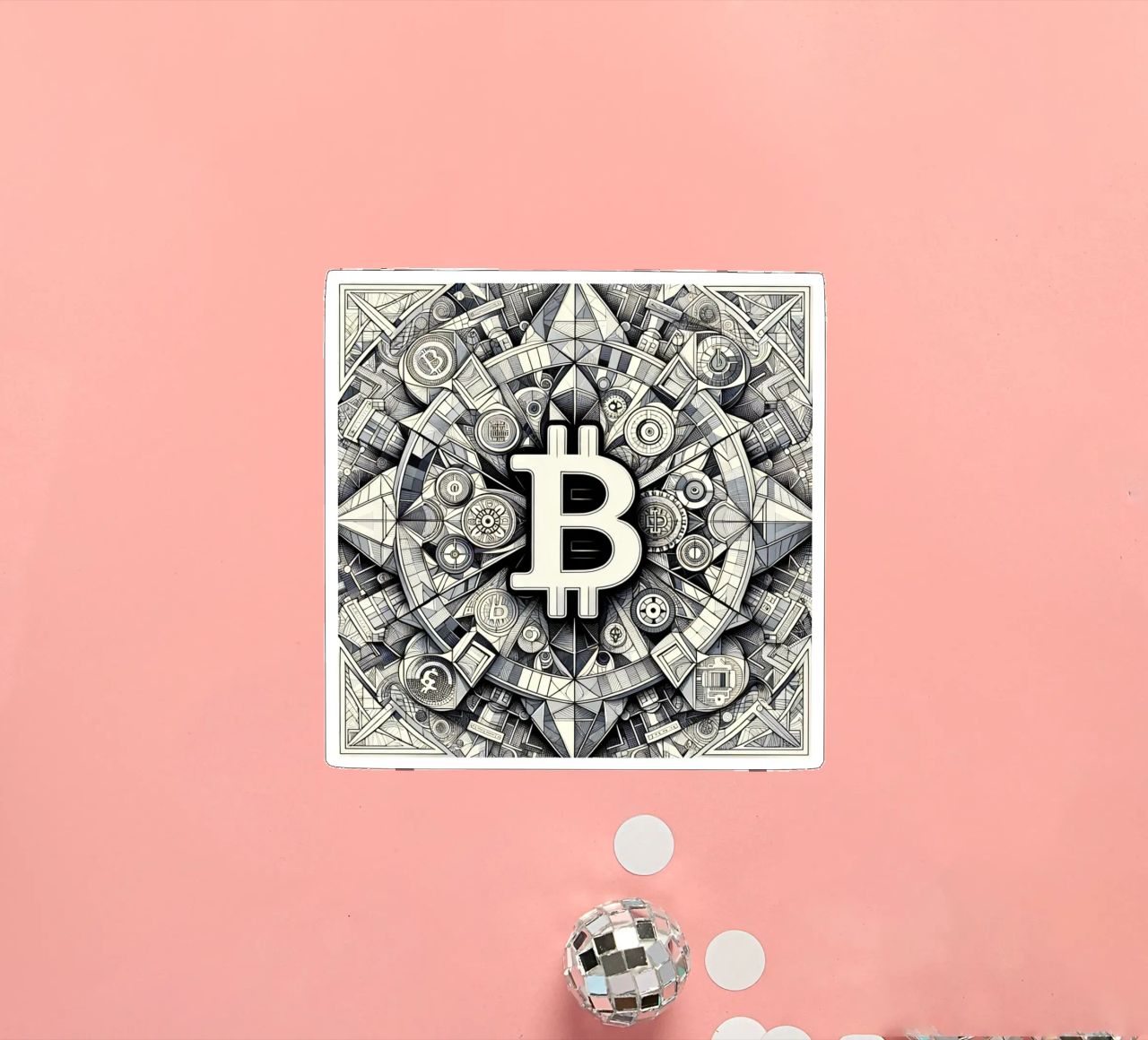 Bitcoin_what else? adesivo da Crypto_Jungle