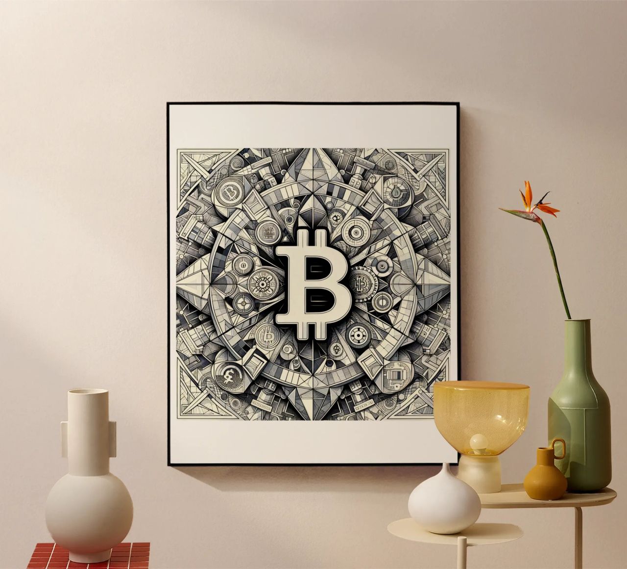 Bitcoin_what else? plexiglass da Crypto_Jungle