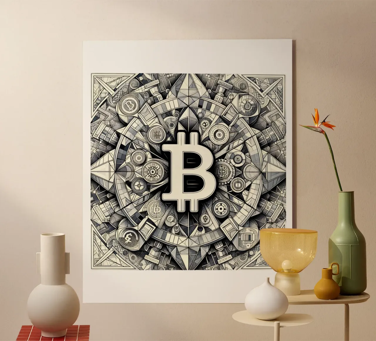 Bitcoin_what else? plexiglass da Crypto_Jungle