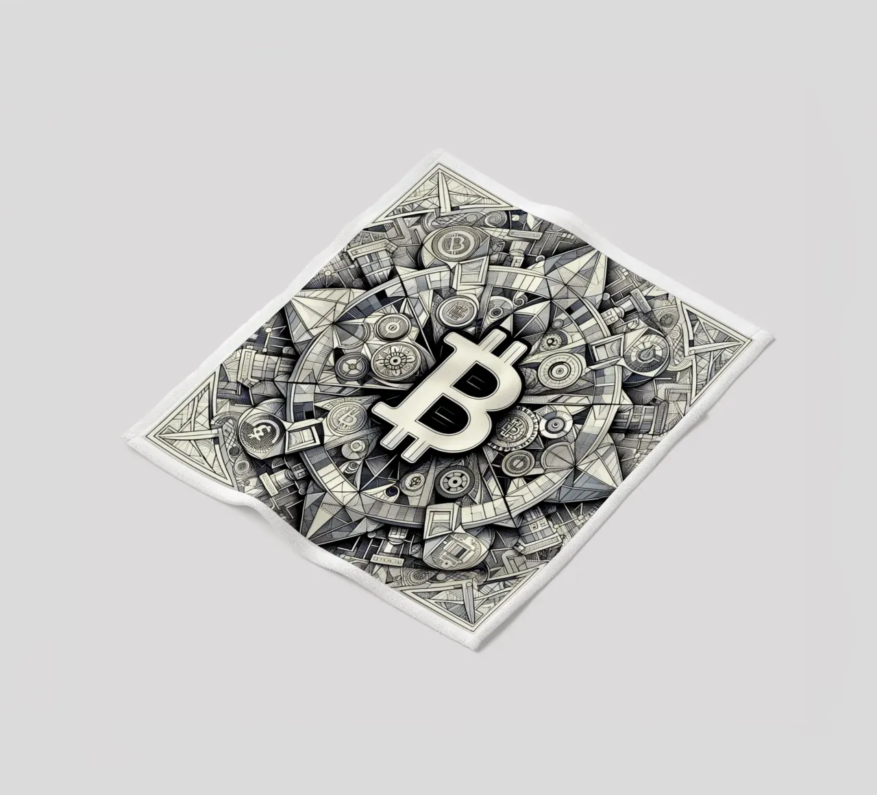 Bitcoin_what else? Fleecedecke von Crypto_Jungle