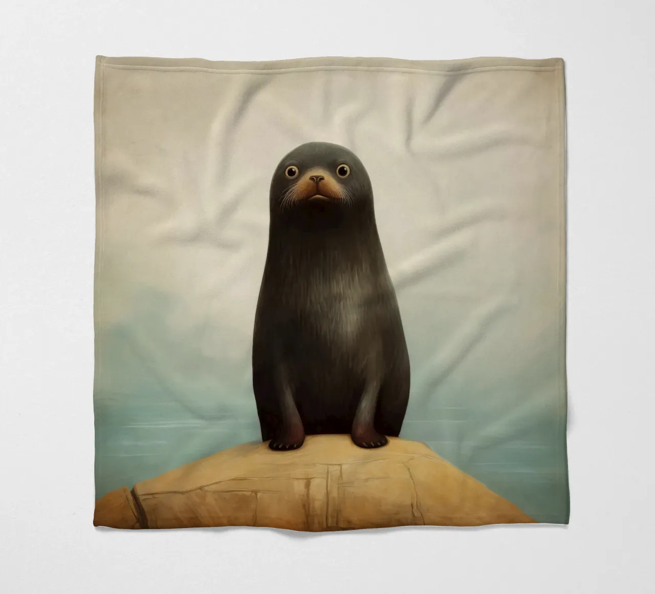 Sigillo di pelliccia minimo 4 coperta in pile da Minimal Animal Art