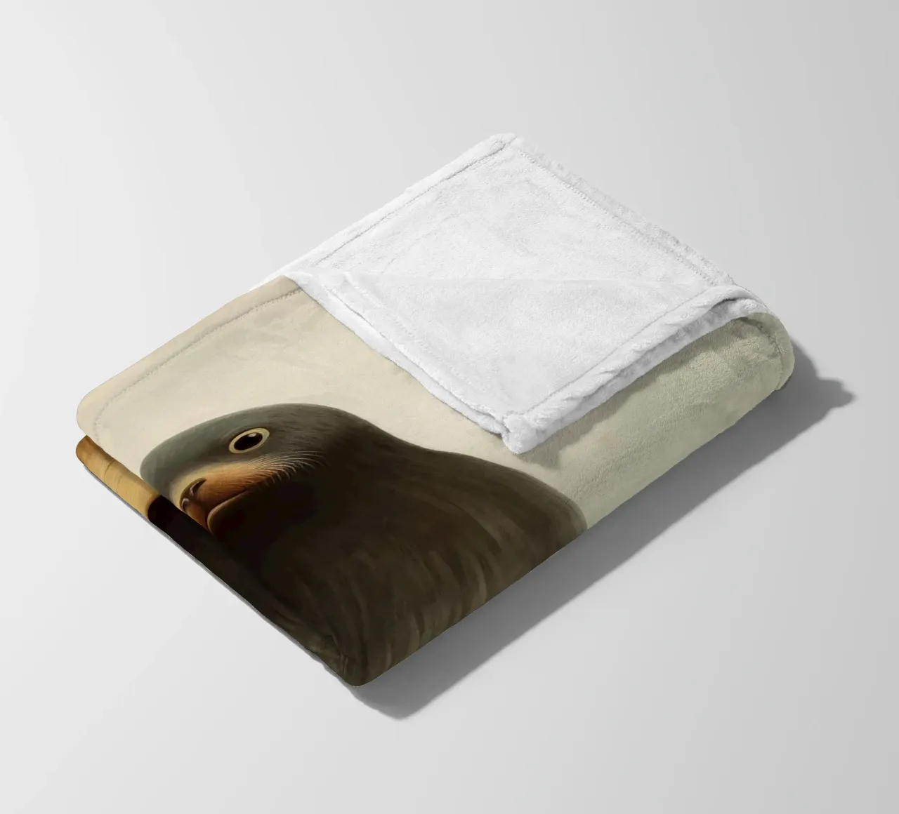 Sigillo di pelliccia minimo 4 coperta in pile da Minimal Animal Art