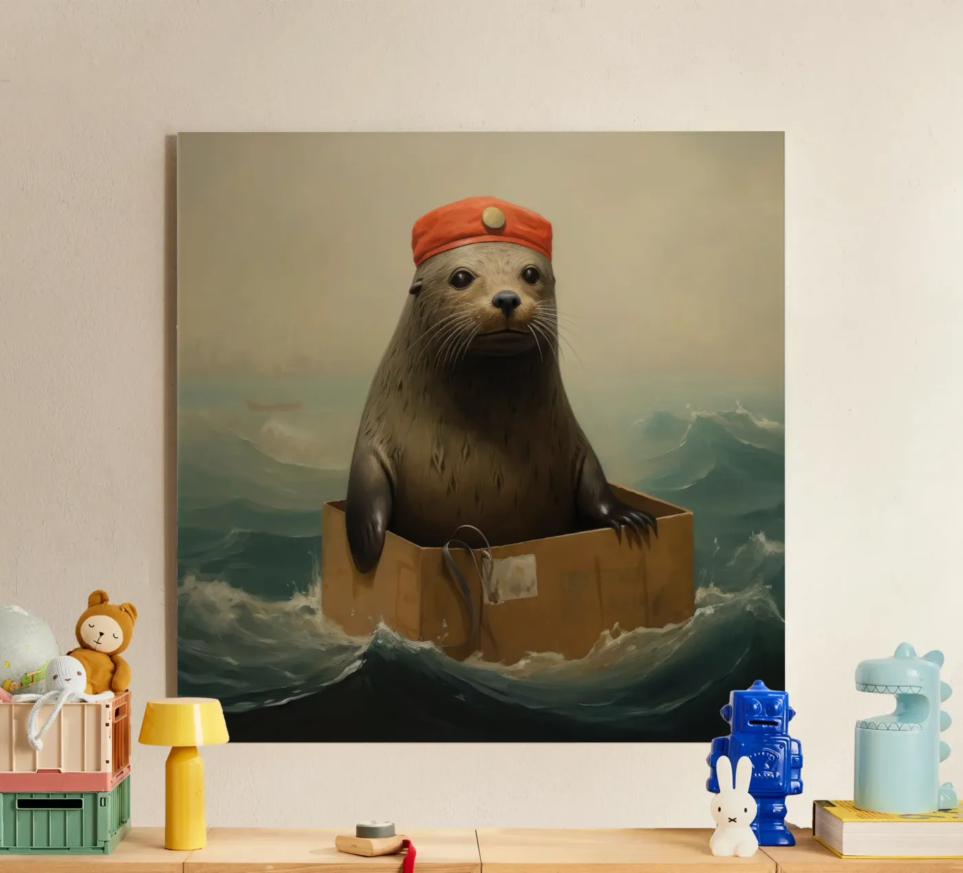 Otaria minuscola plexiglass da Minimal Animal Art