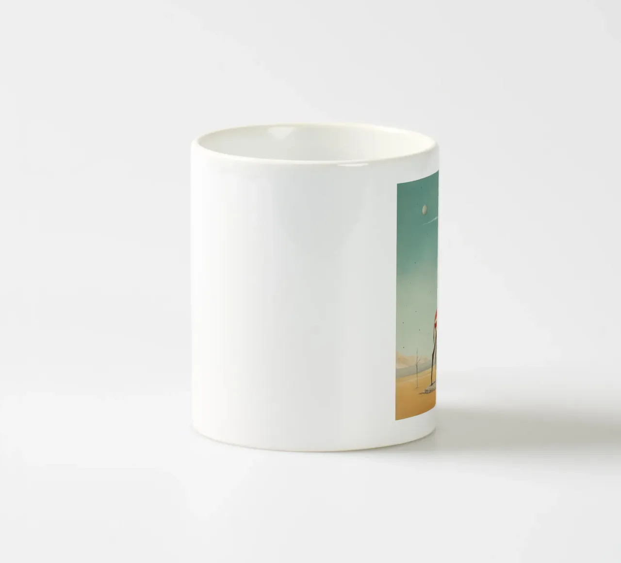 Gazzella minima 2 tazza in ceramica da Minimal Animal Art