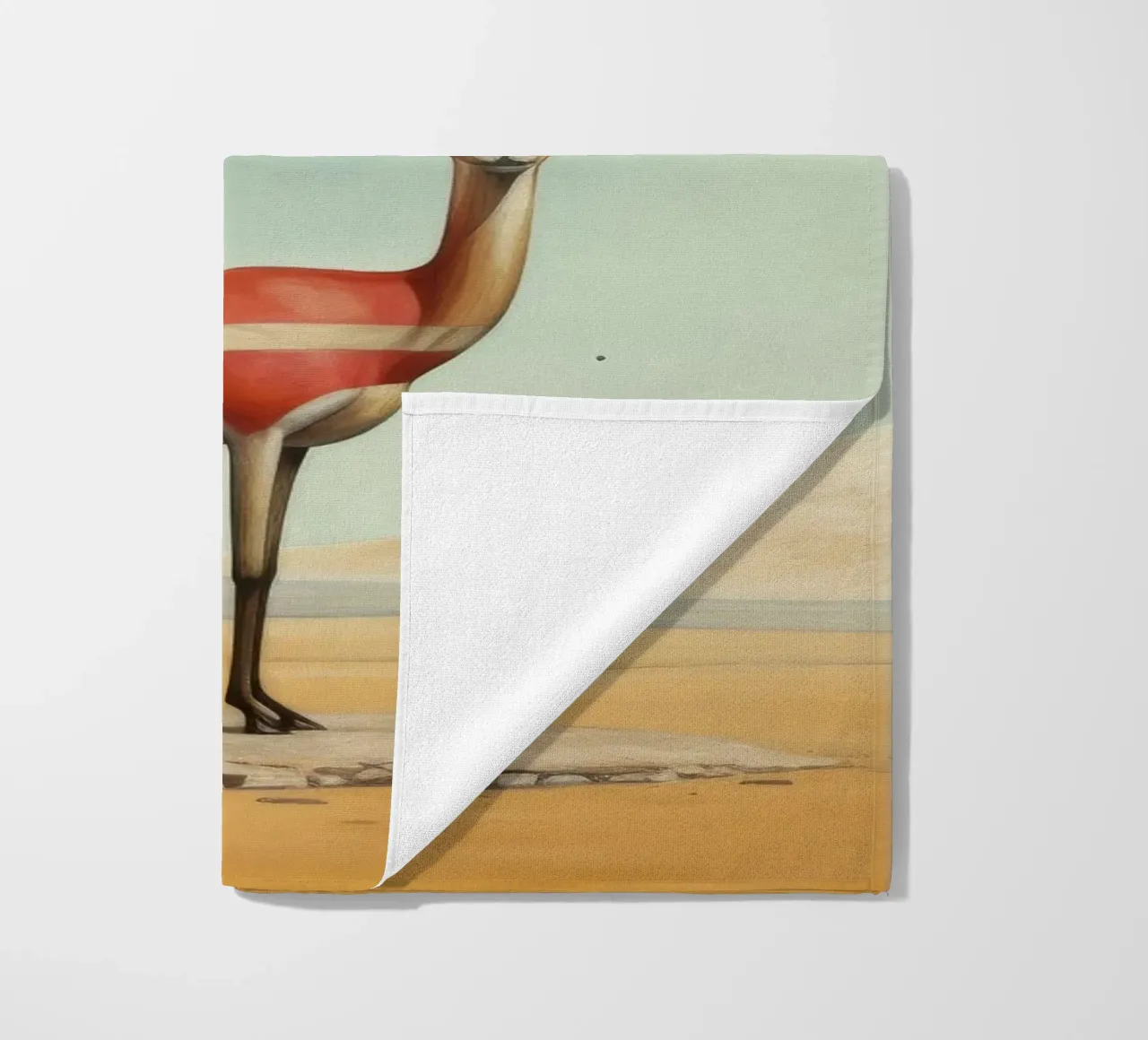Gazzella minima 2 telo mare da Minimal Animal Art