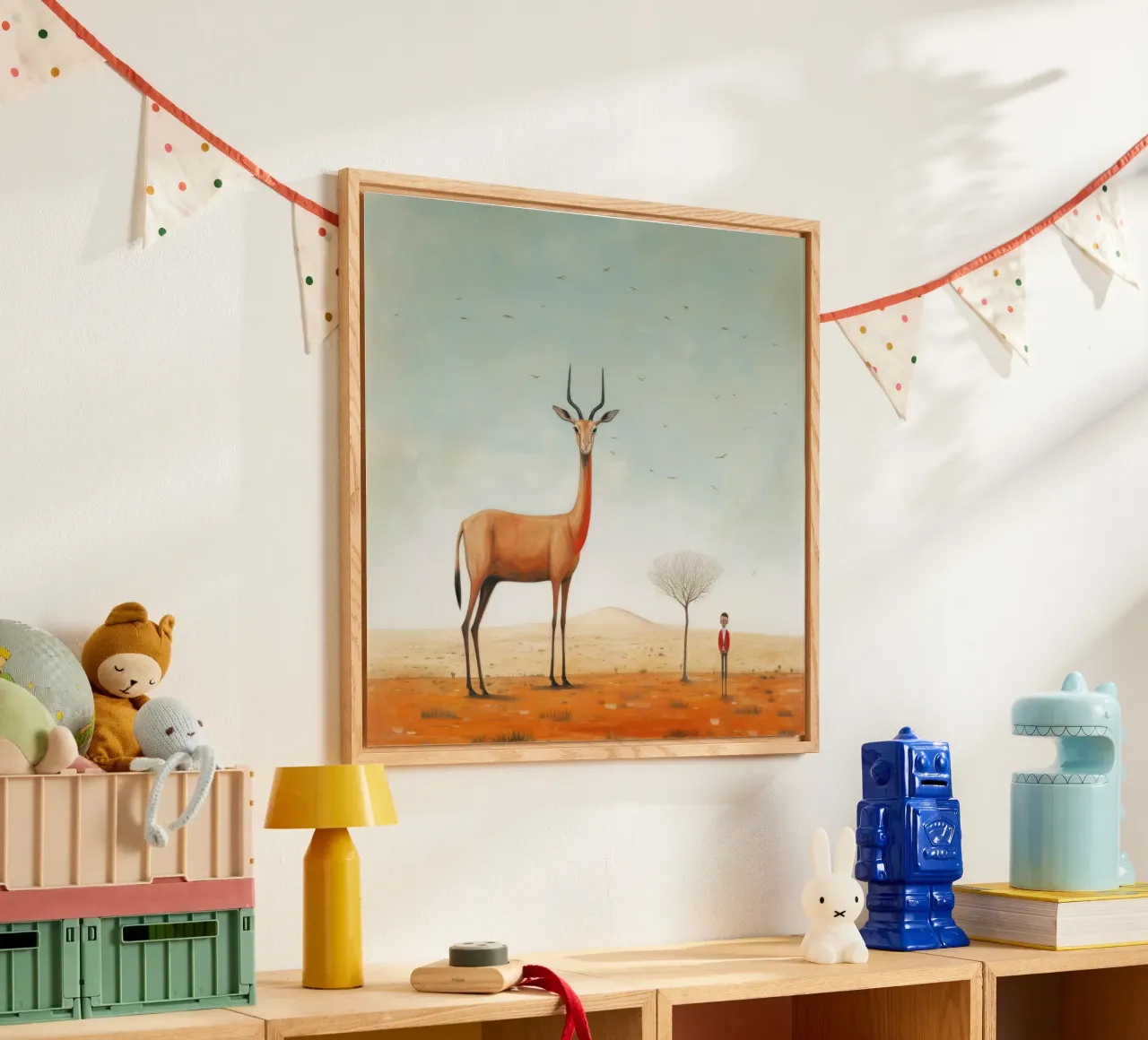 Gazzella minima 3 plexiglass da Minimal Animal Art