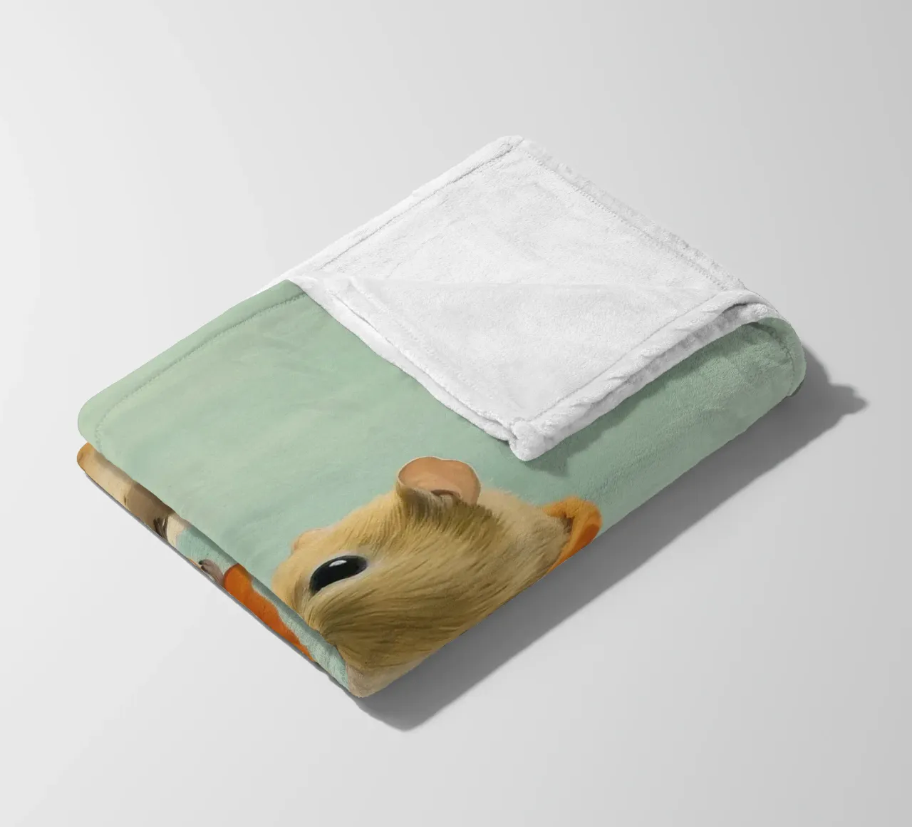 Gerbillo minimo 2 coperta in pile da Minimal Animal Art