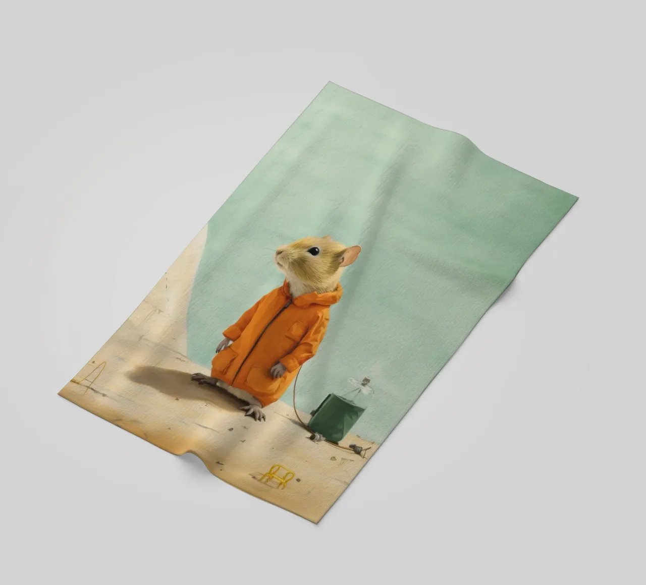 Minimal Gerbil telo mare da Minimal Animal Art