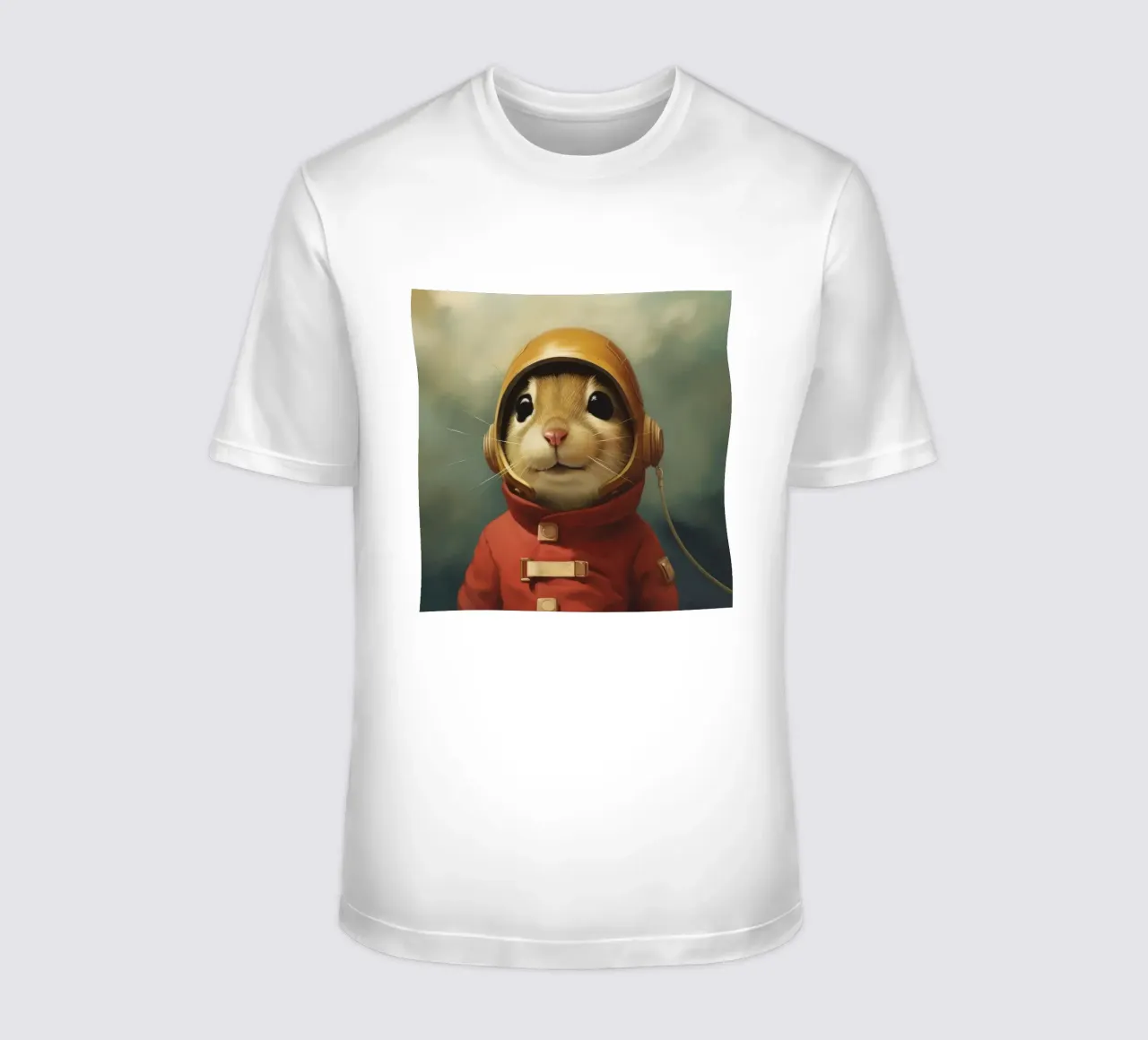 Gerbillo minimo 3 t-shirt da Minimal Animal Art