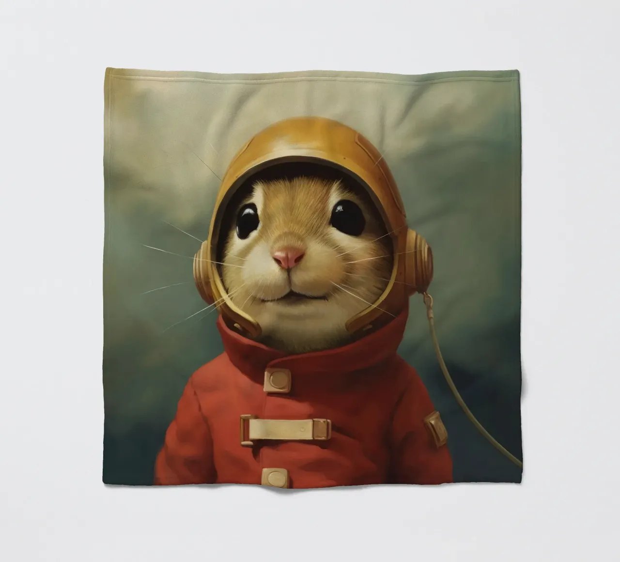 Gerbillo minimo 3 coperta in pile da Minimal Animal Art