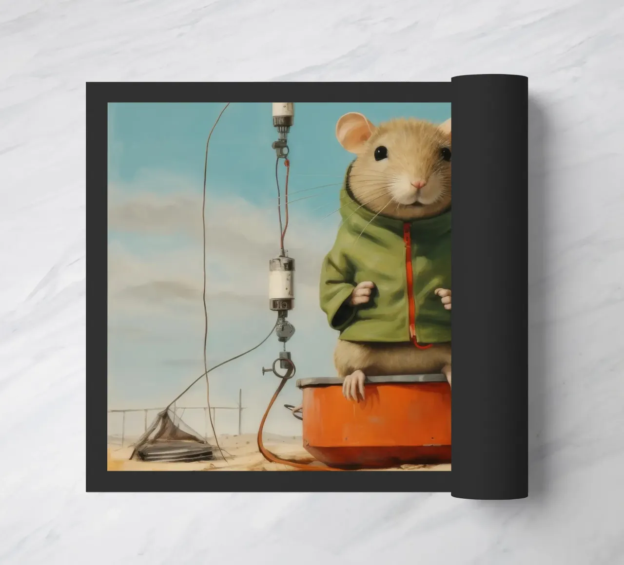 Gerbillo minimo 4 zerbino da Minimal Animal Art