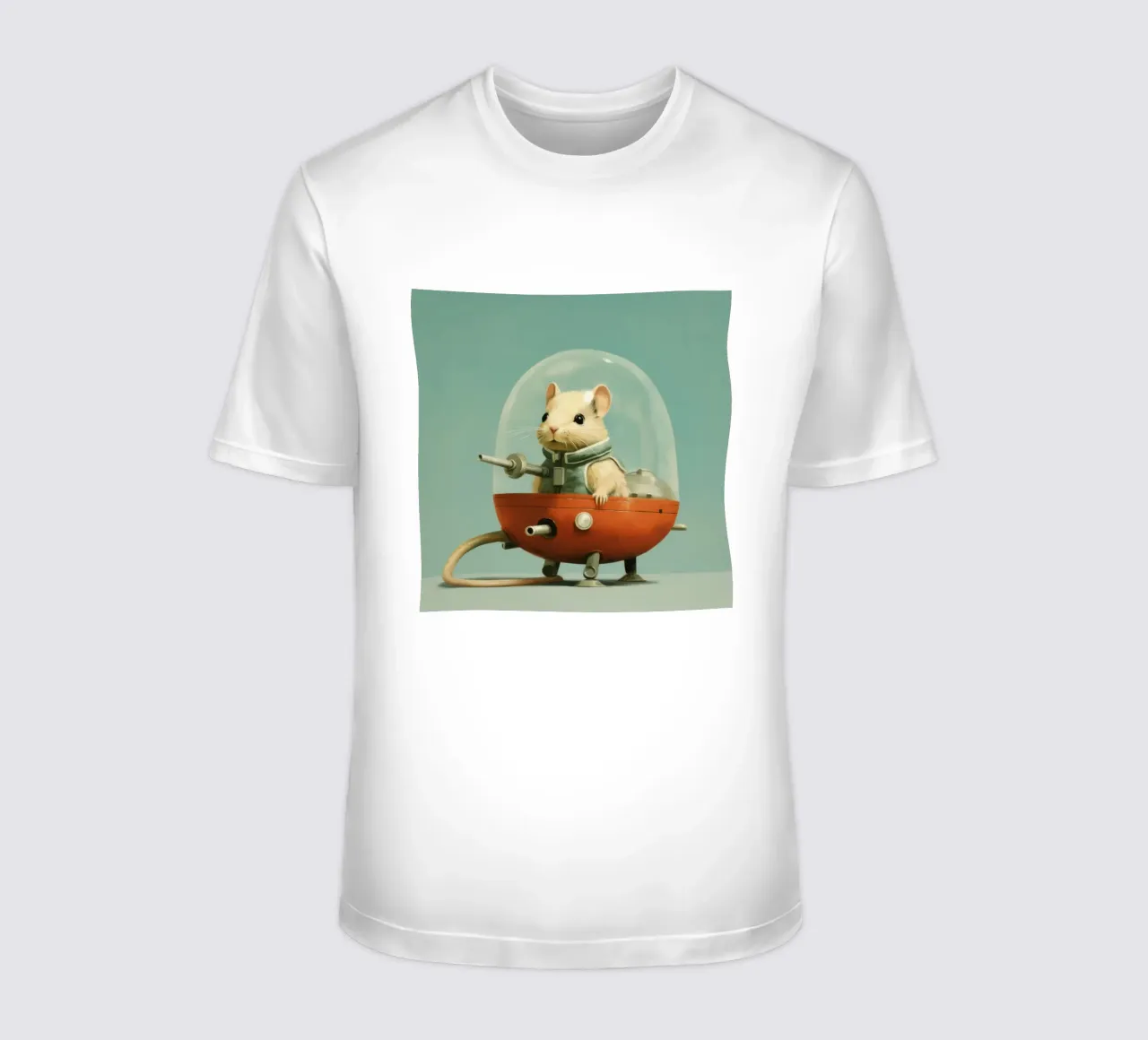 Gerbillo minimo 1 t-shirt da Minimal Animal Art