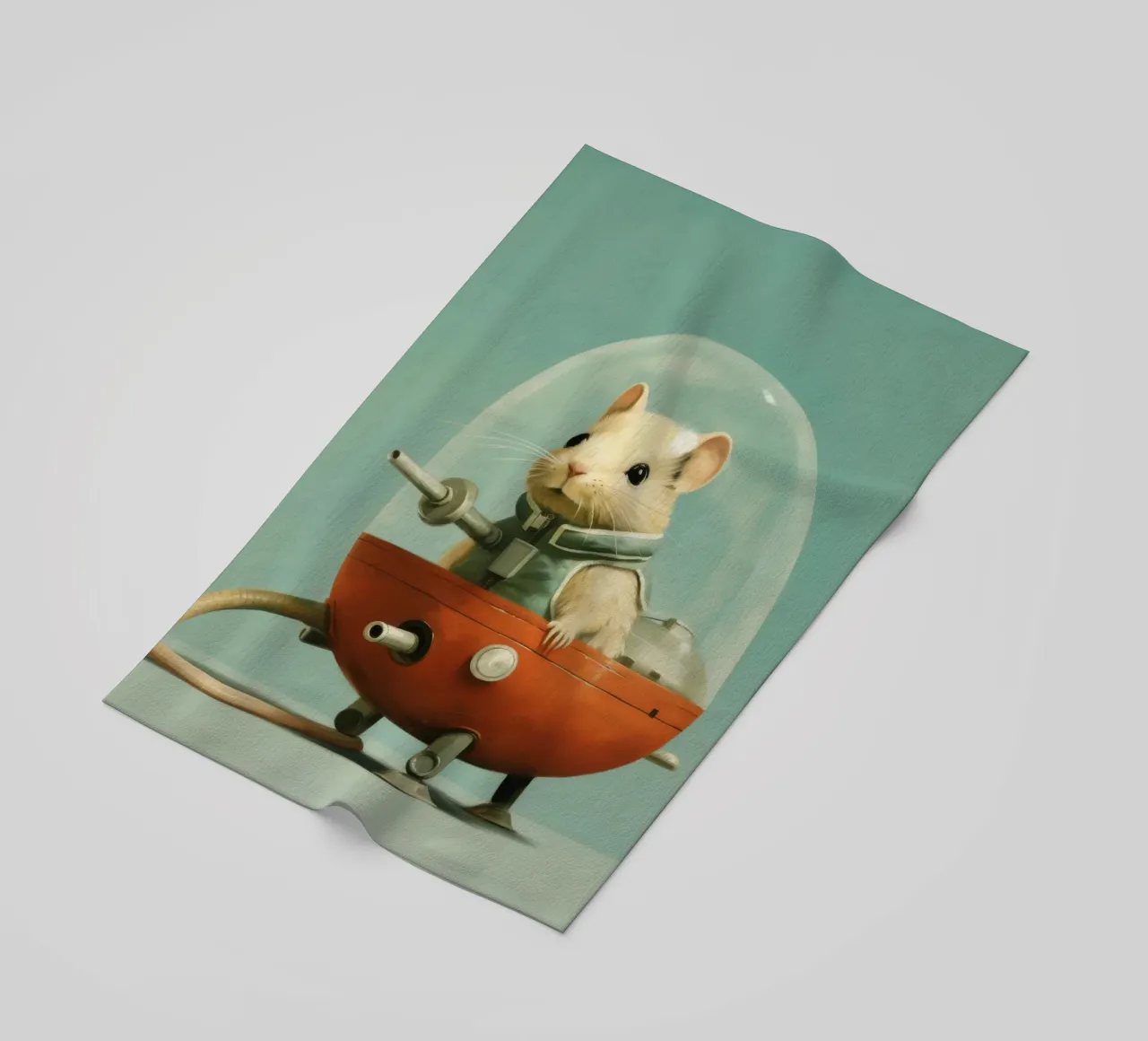 Gerbillo minimo 1 telo mare da Minimal Animal Art