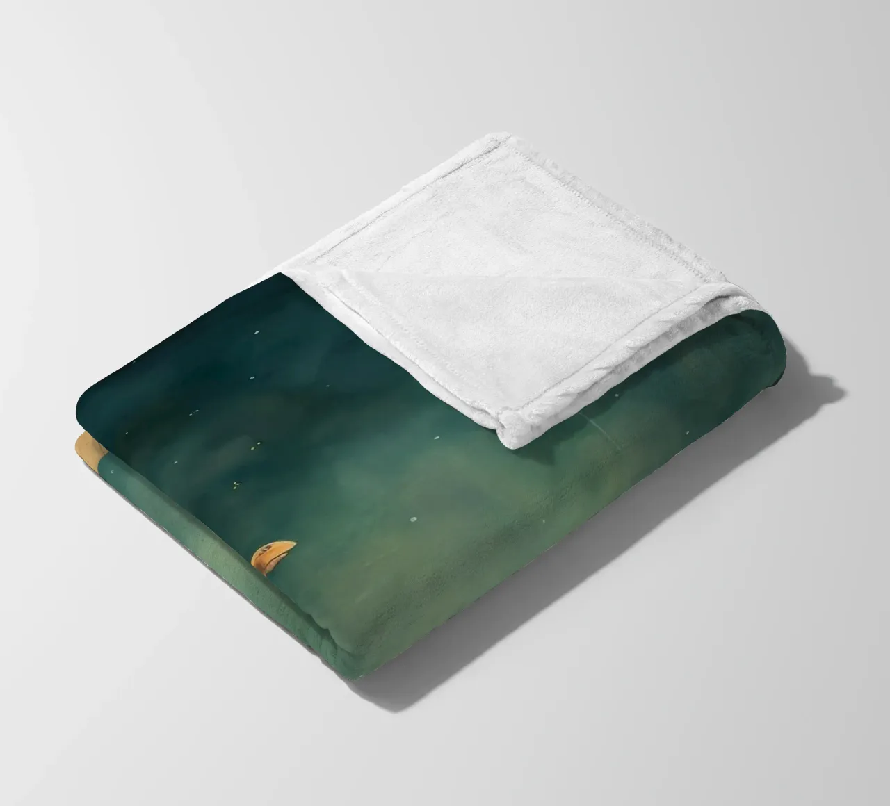 Minimal Giraffe 3 coperta in pile da Minimal Animal Art