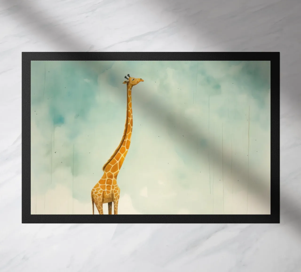Minimal Giraffe 1 zerbino da Minimal Animal Art