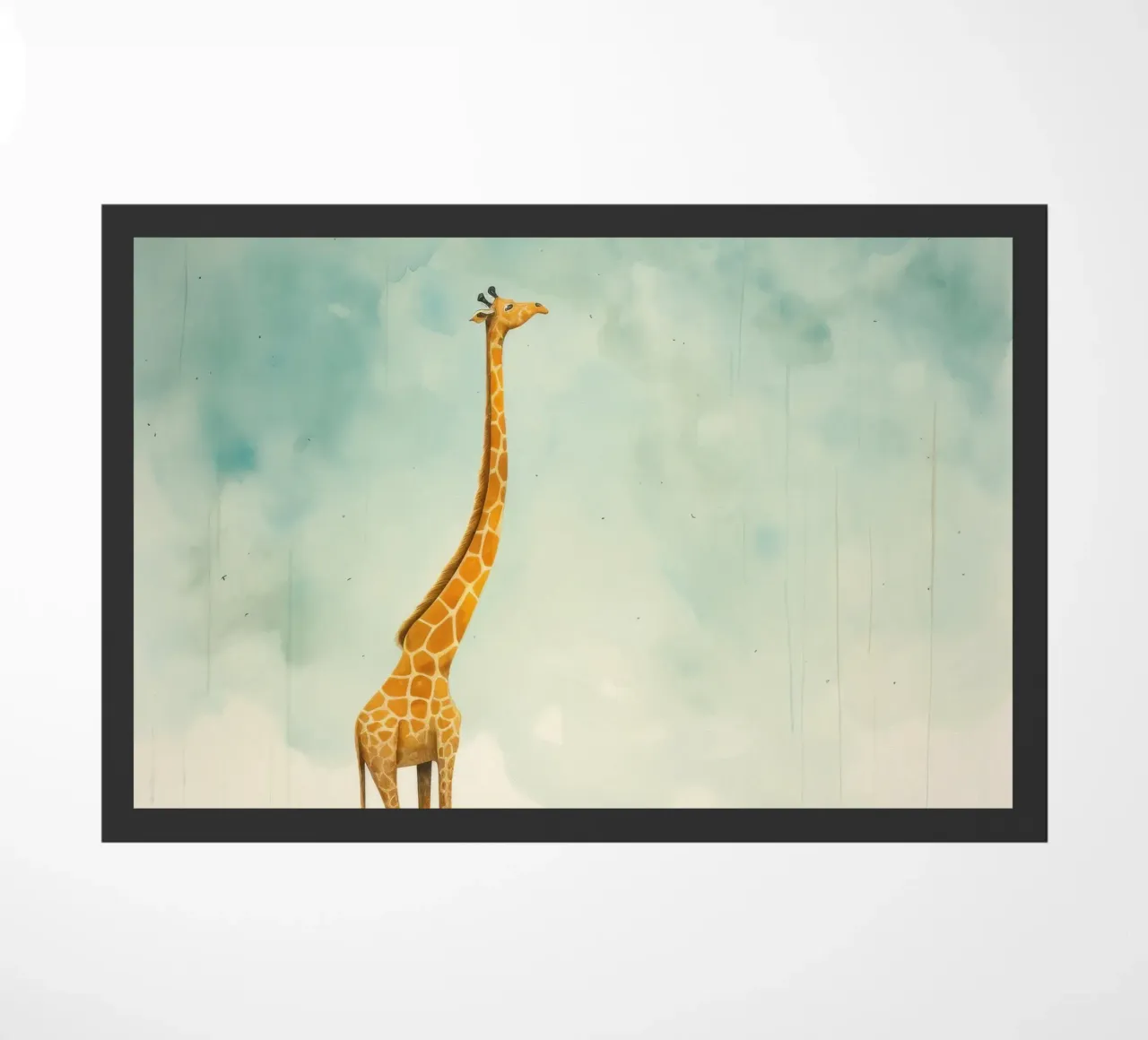 Minimal Giraffe 1 zerbino da Minimal Animal Art