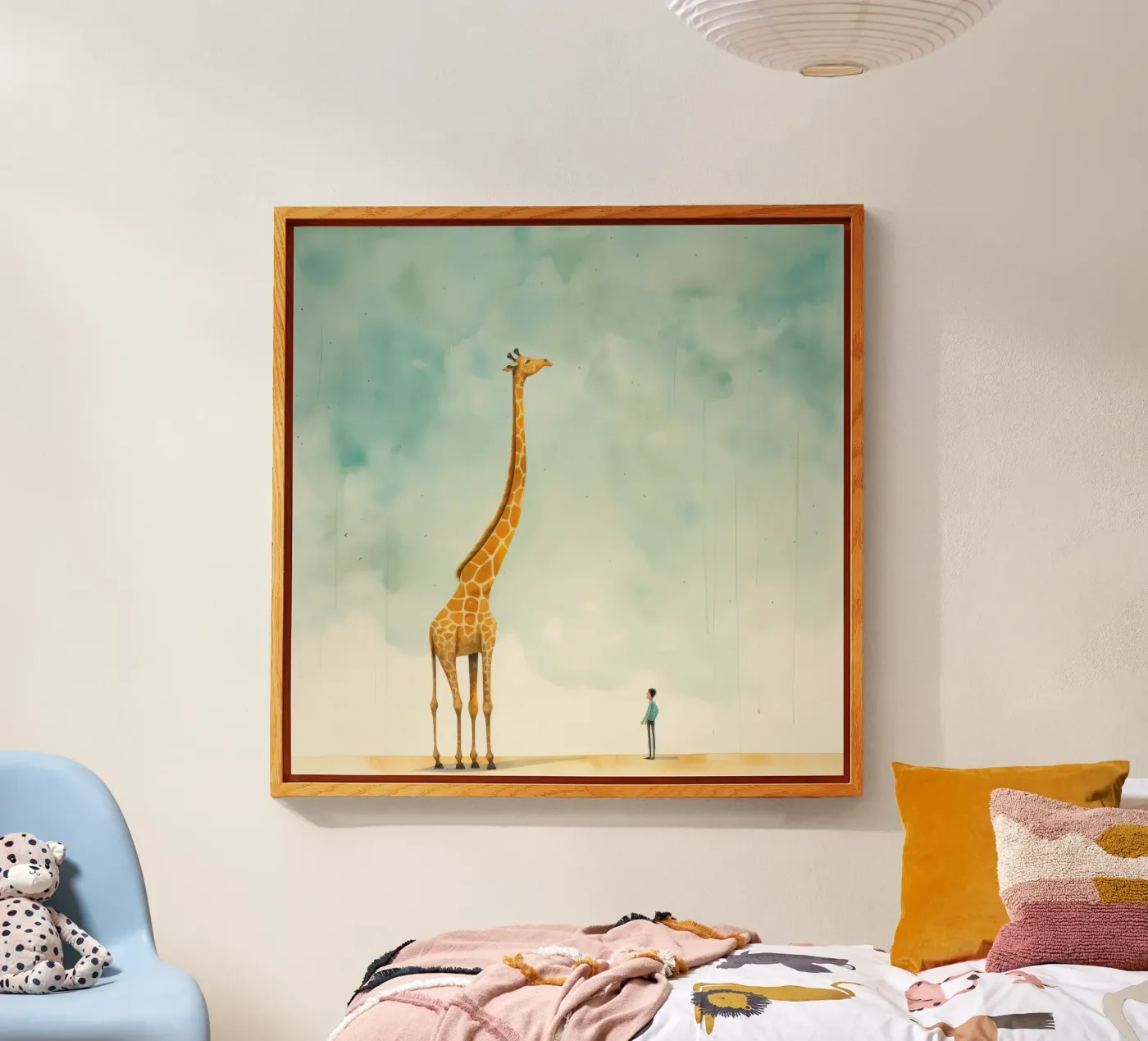 Giraffa minimale plexiglass da Minimal Animal Art