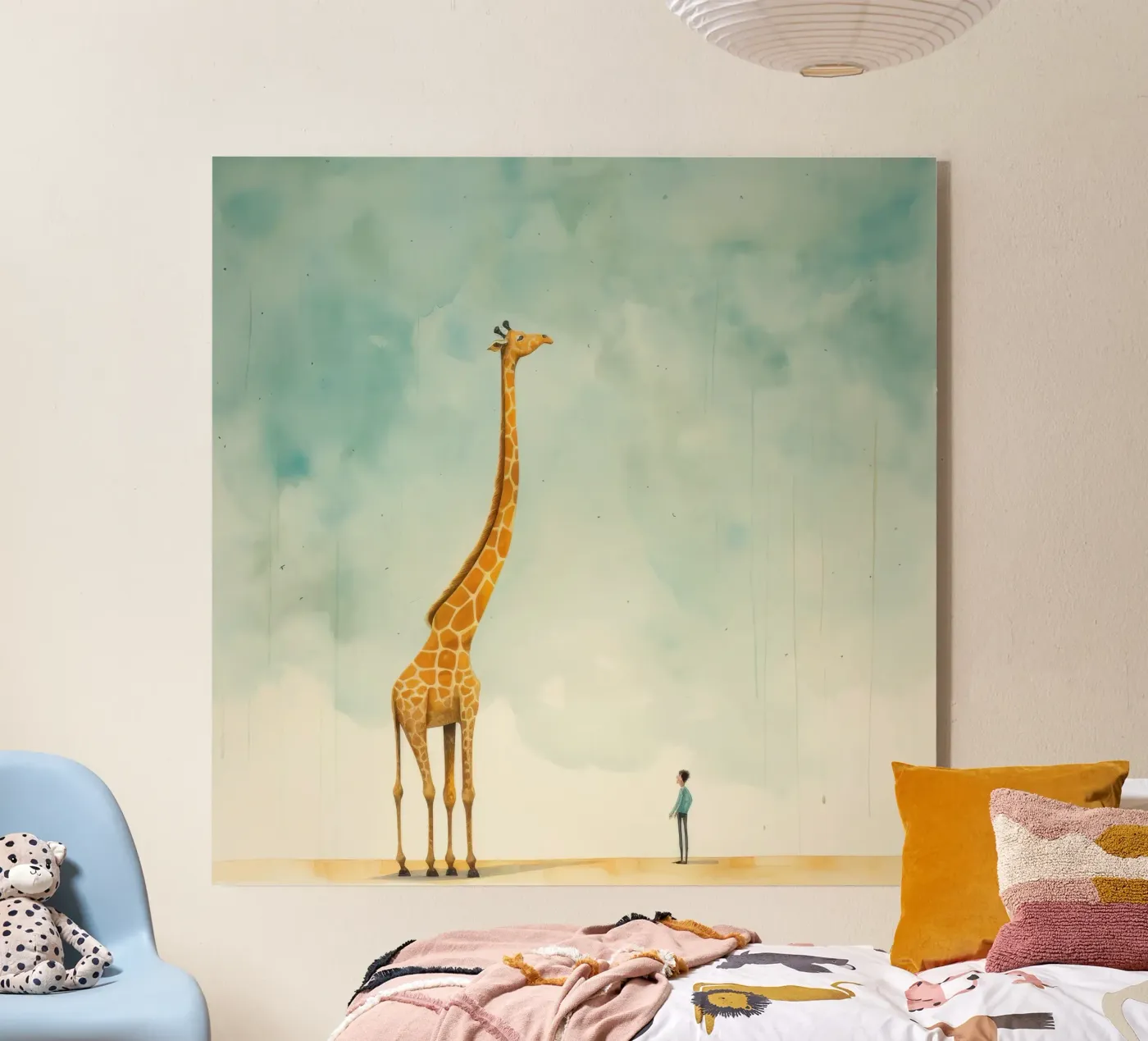 Giraffa minimale plexiglass da Minimal Animal Art