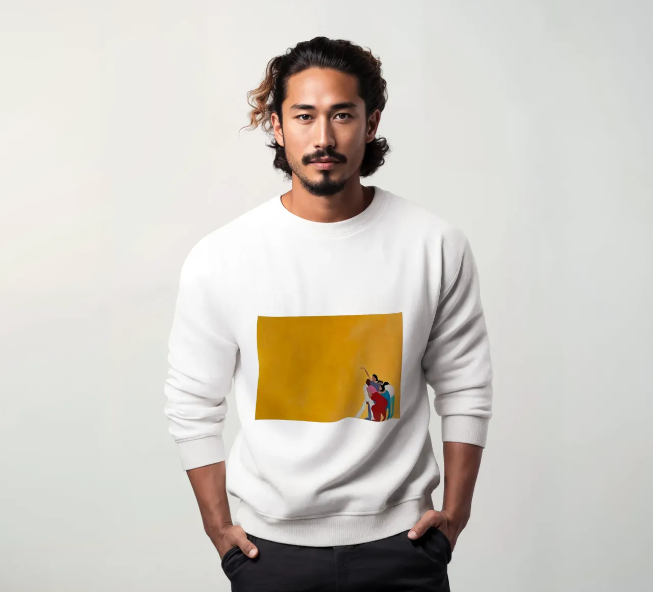 L'avenir jaune sweat de tainah negreiros