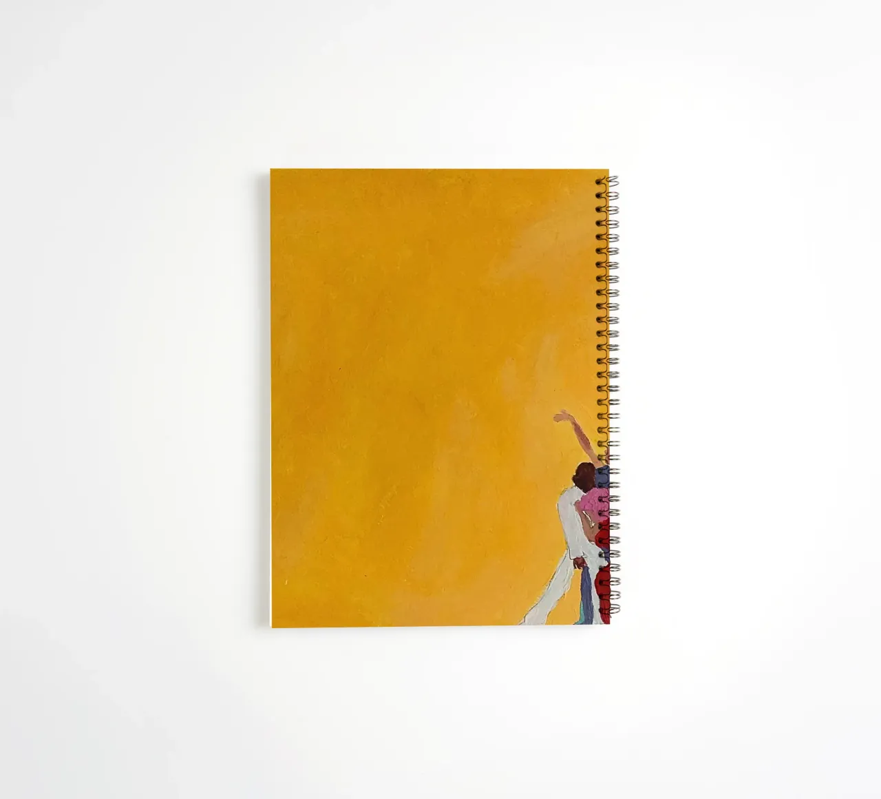 The Yellow Future spiral notebook by tainah negreiros