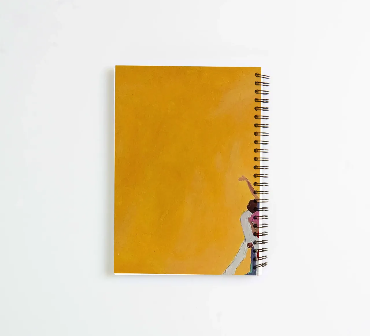 The Yellow Future spiral notebook by tainah negreiros