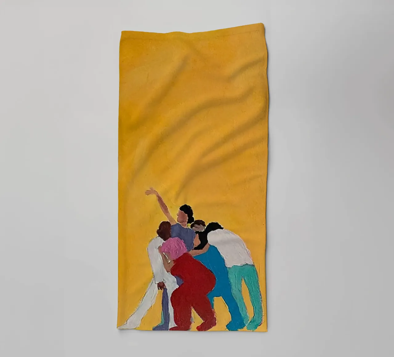 L'avenir jaune serviette de bain de tainah negreiros