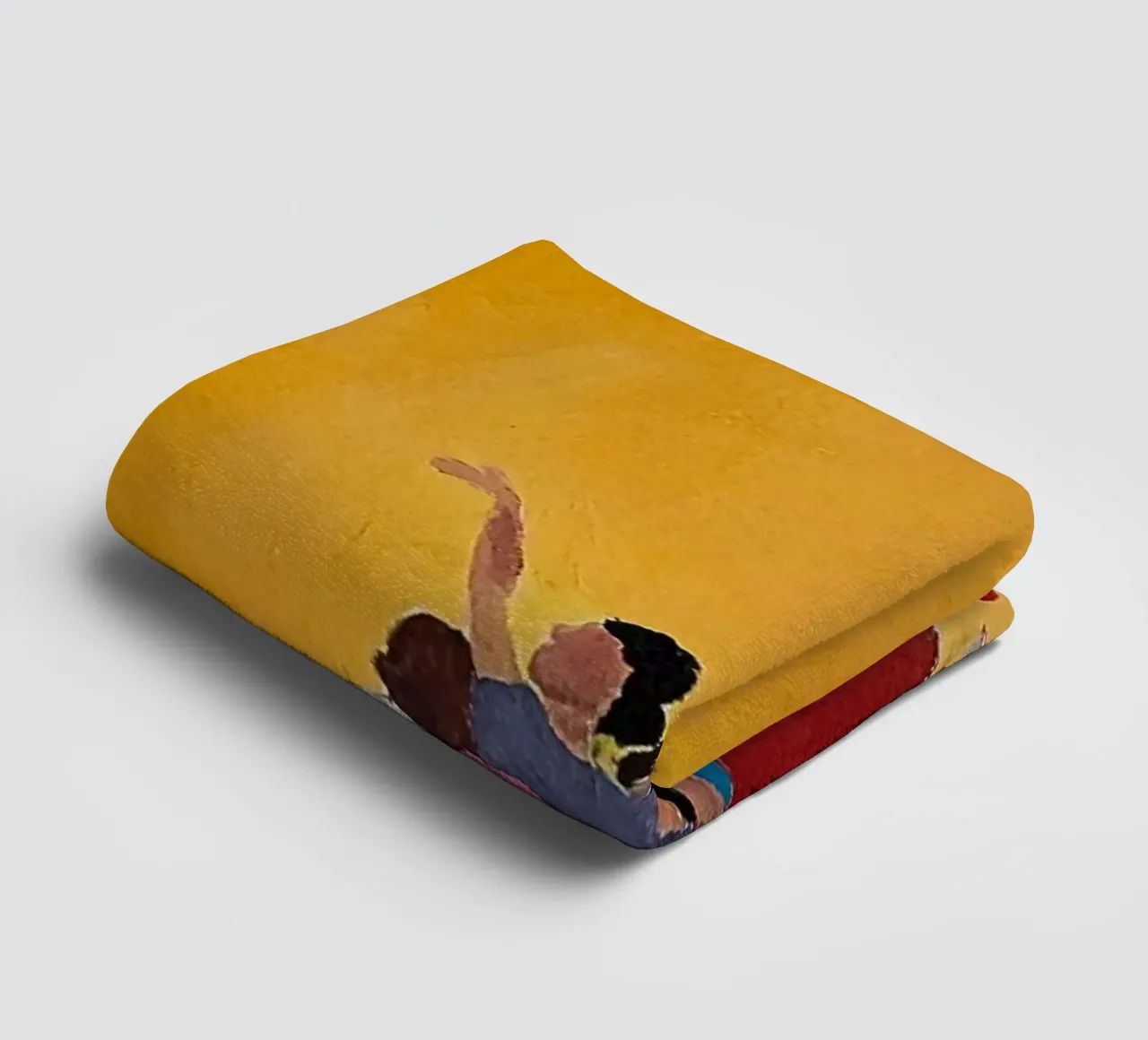 L'avenir jaune serviette de bain de tainah negreiros