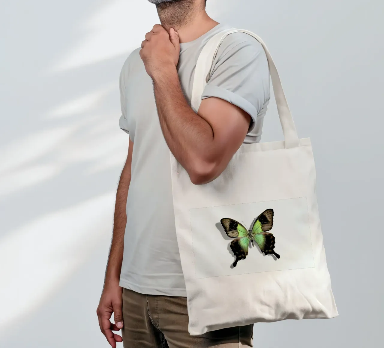 Butterflies 6 Jutebeutel von Günther Egger
