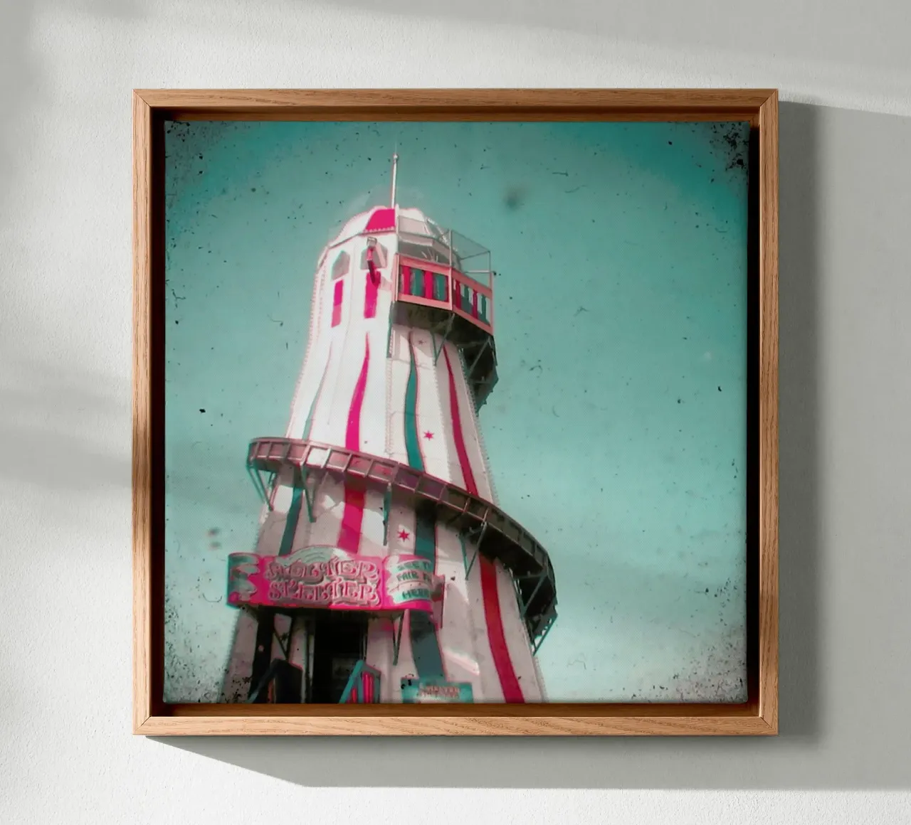 Helter Skelter canvas with Floater frame by Cassia Beck Photography