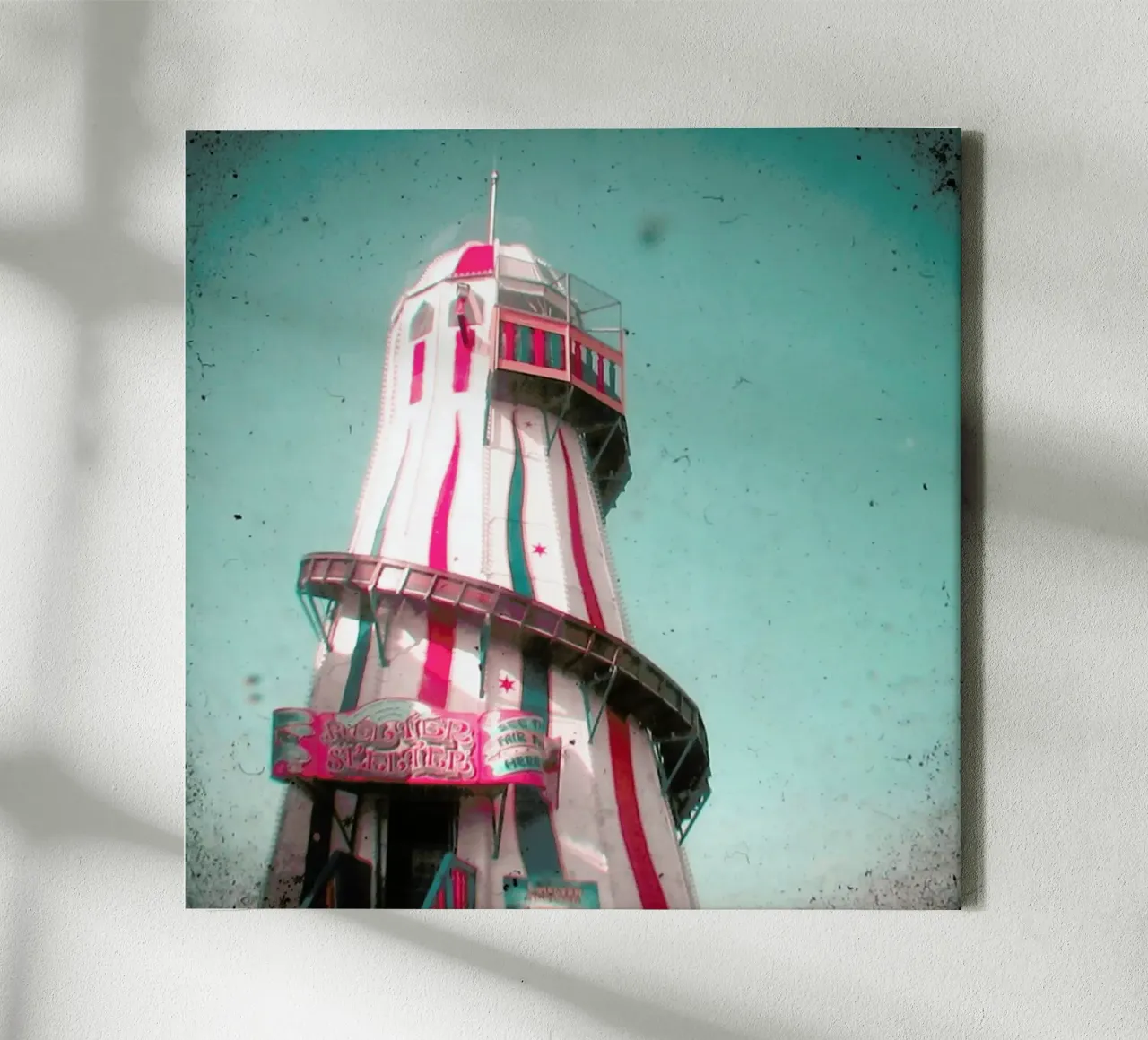 Helter Skelter canvas with Floater frame by Cassia Beck Photography