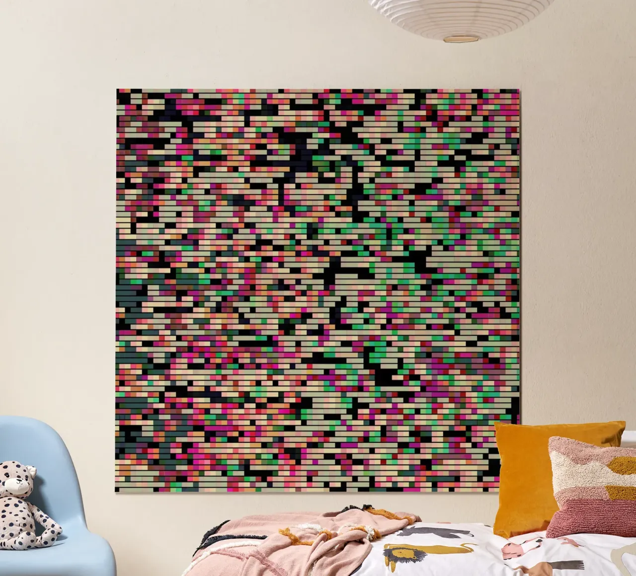 Pixelmania X poster da Metron