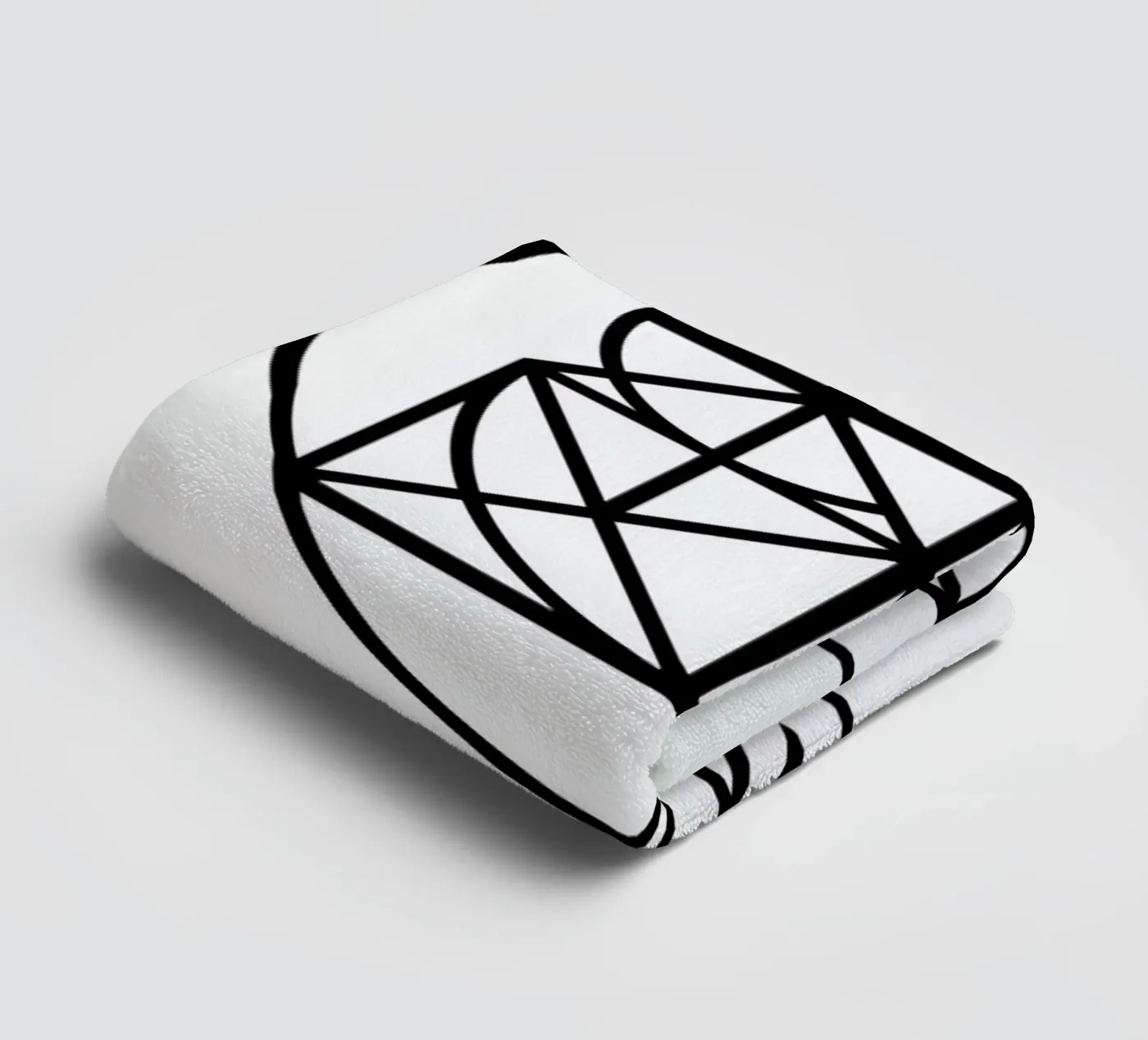 Owl Logo badhanddoek van Chobopop