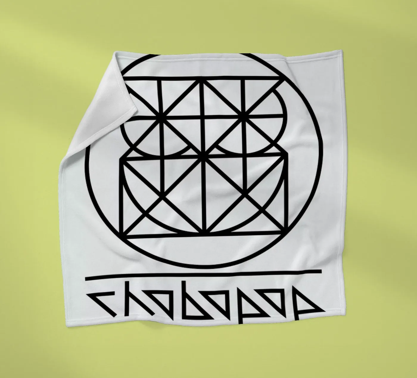 Owl Logo Fleecedecke von Chobopop