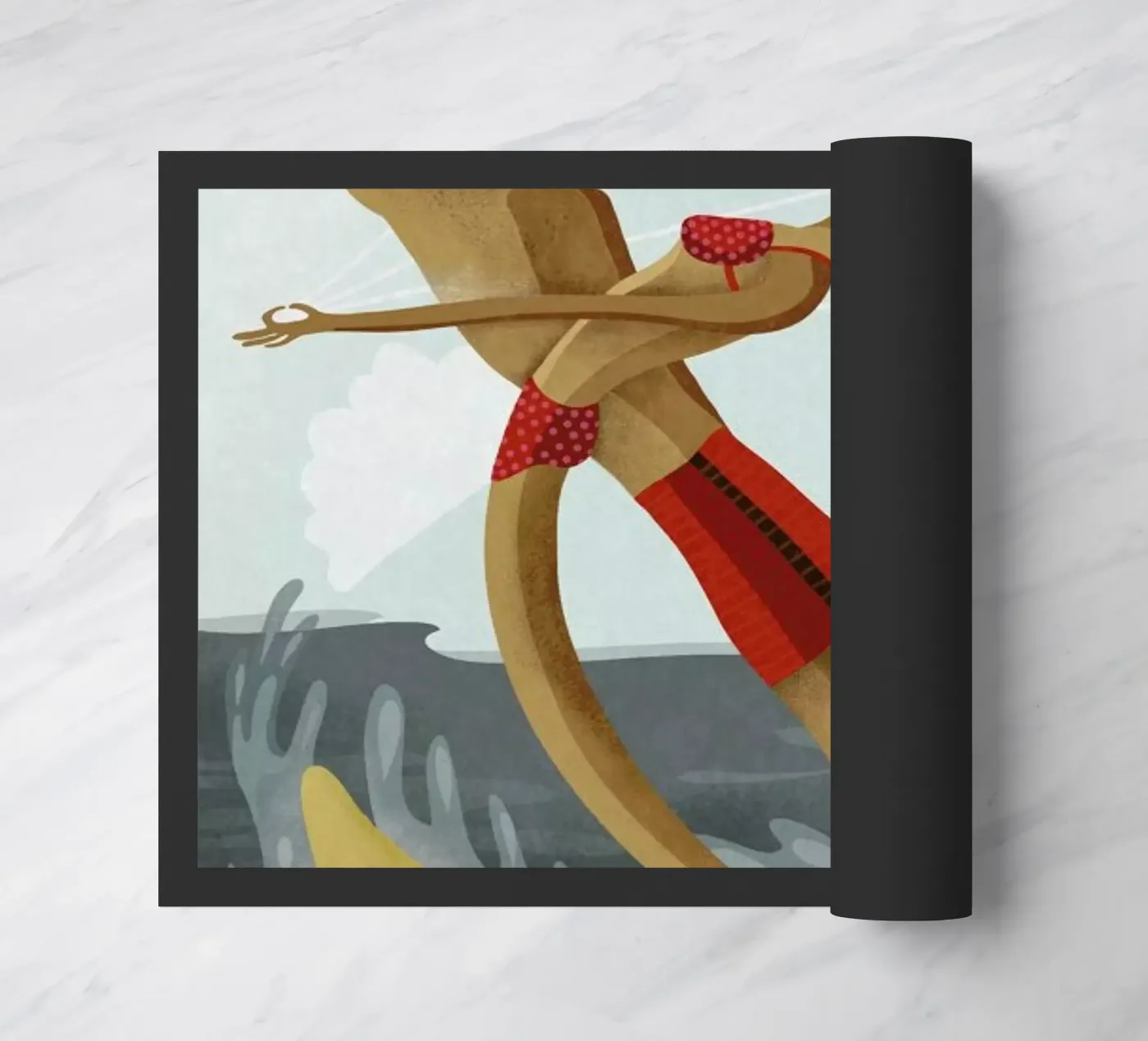 Surf Love zerbino da Amalia Restrepo