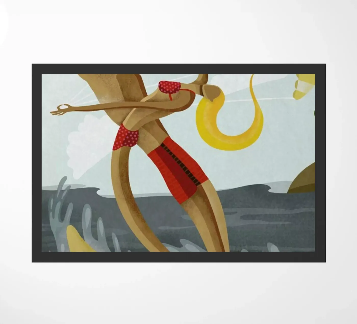 Surf Love zerbino da Amalia Restrepo