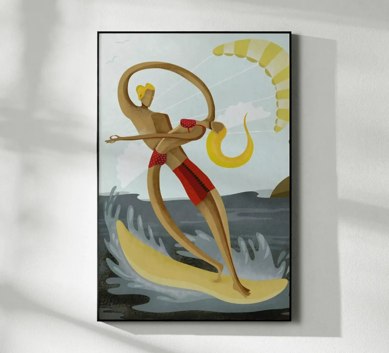 Surf Love plexiglass da Amalia Restrepo